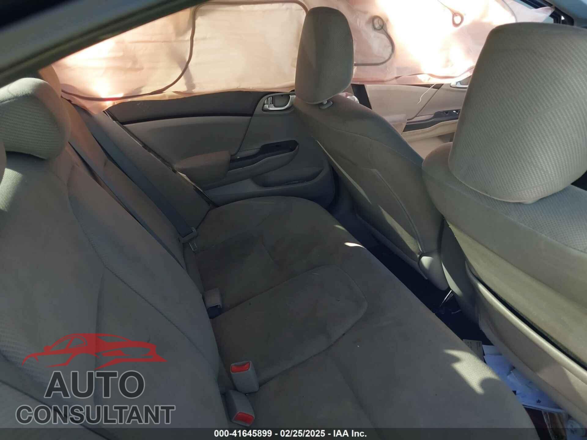 HONDA CIVIC 2012 - 2HGFB2F81CH326324