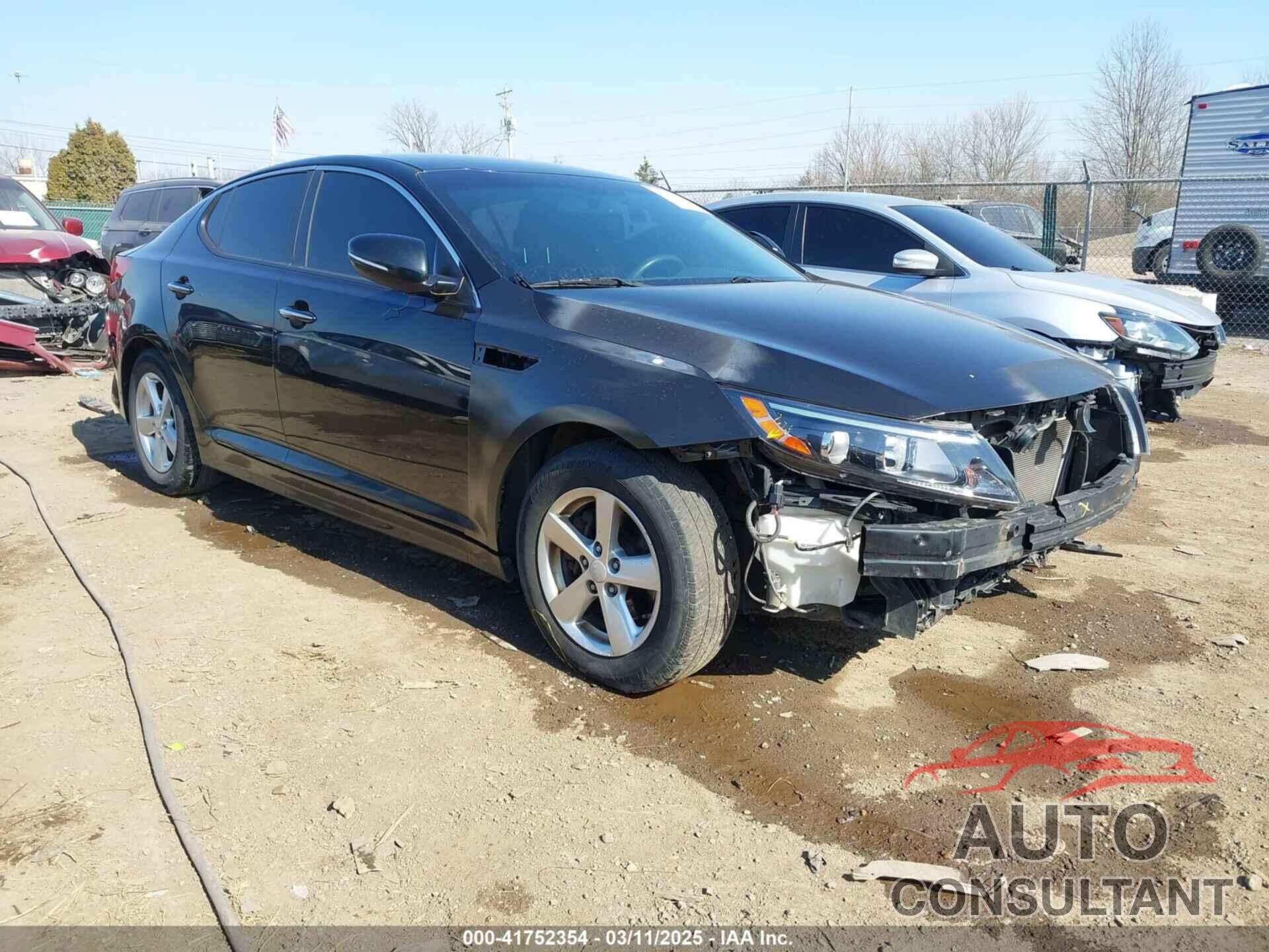 KIA OPTIMA 2015 - KNAGM4A79F5662237