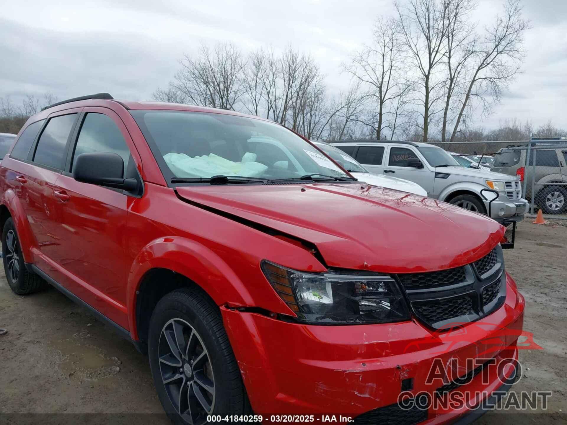 DODGE JOURNEY 2017 - 3C4PDCAB4HT644121