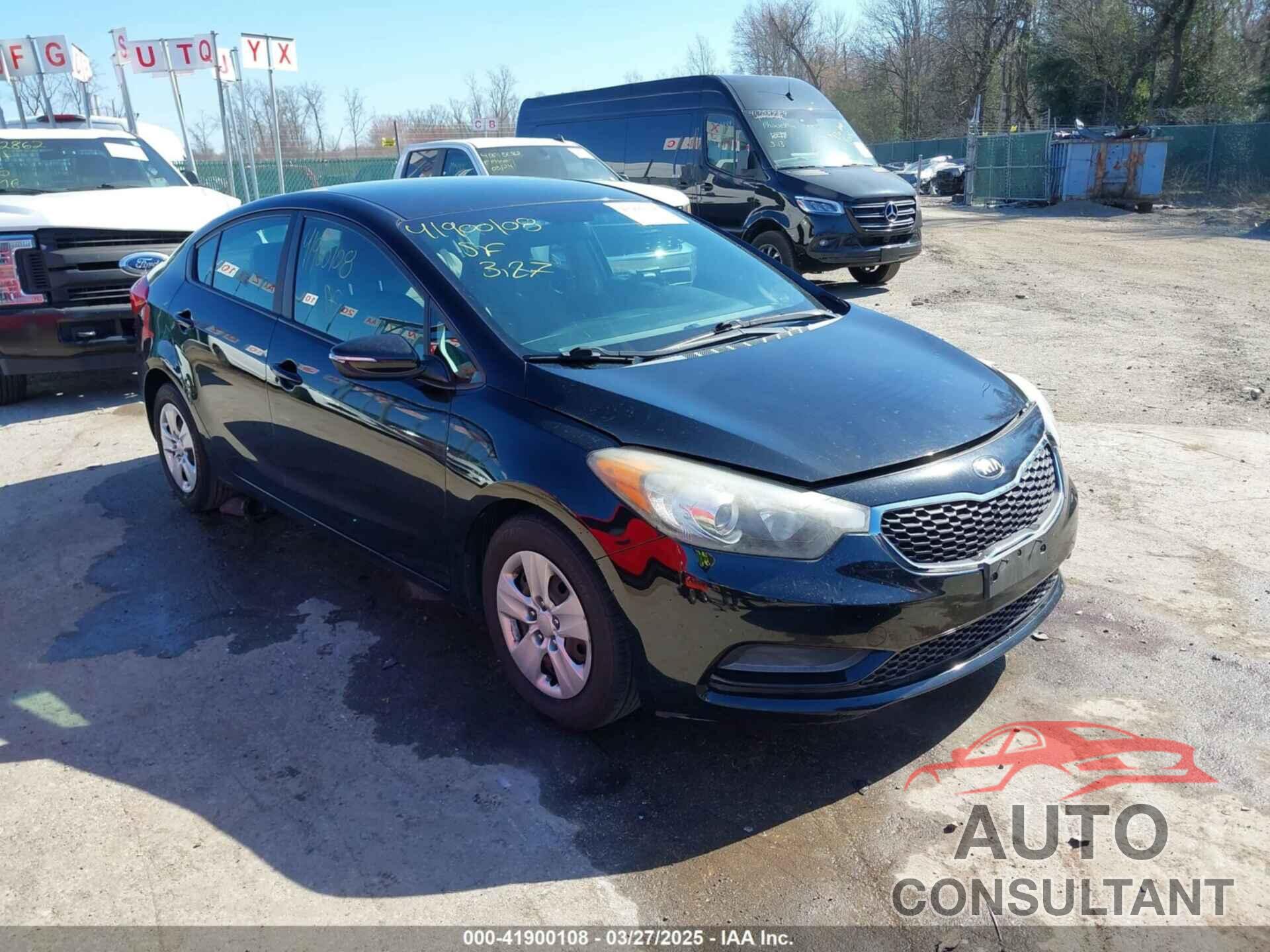 KIA FORTE 2015 - KNAFX4A64F5411538