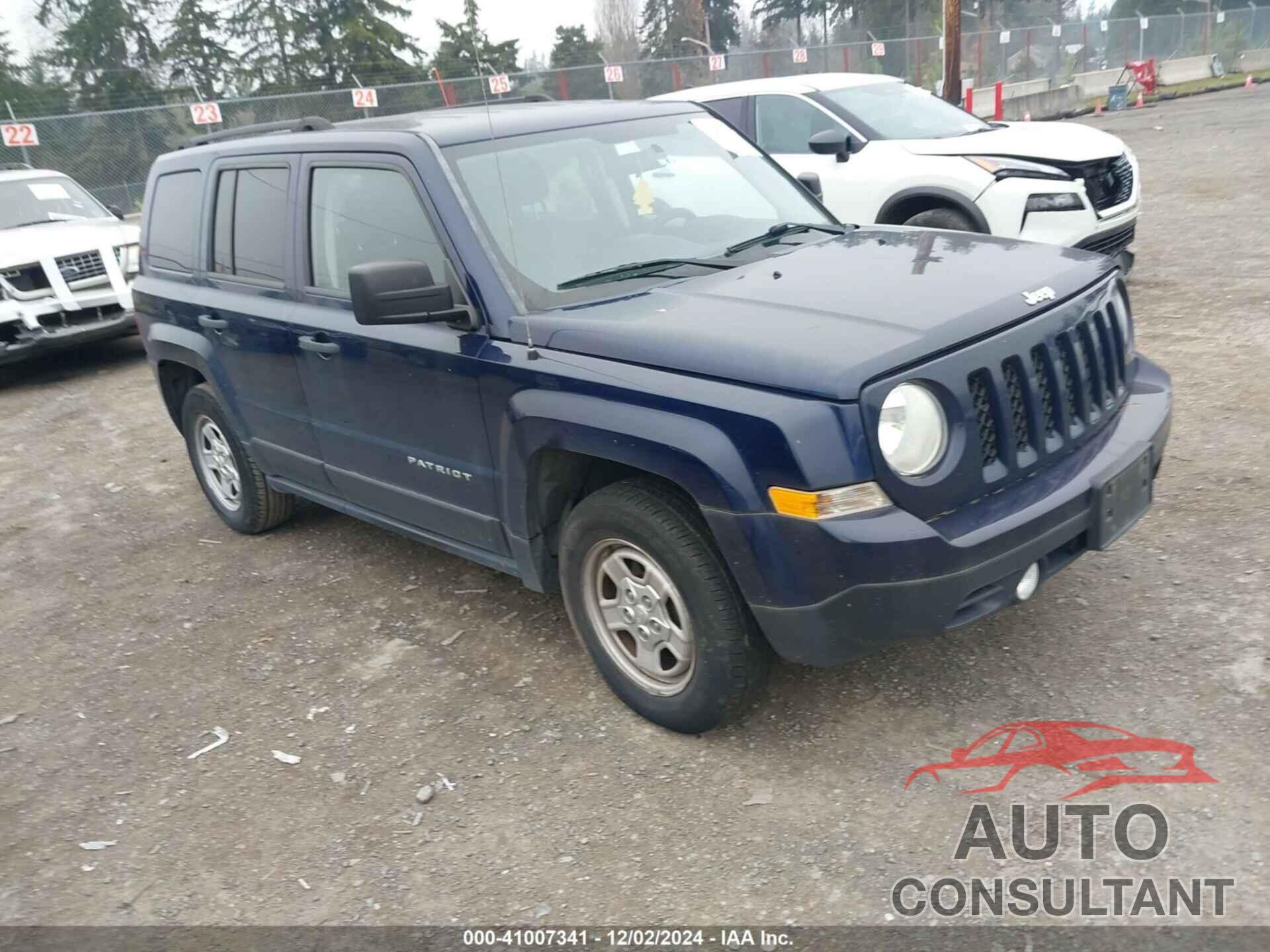 JEEP PATRIOT 2013 - 1C4NJPBA8DD231986