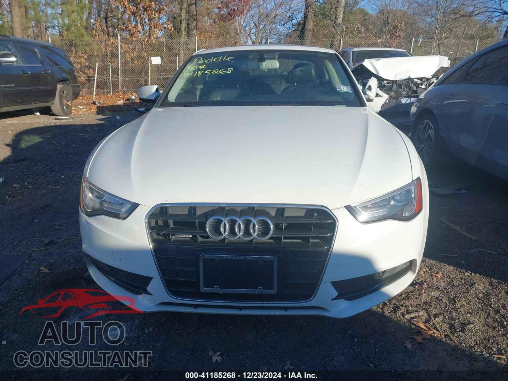 AUDI A5 2014 - WAULFAFR4EA045755