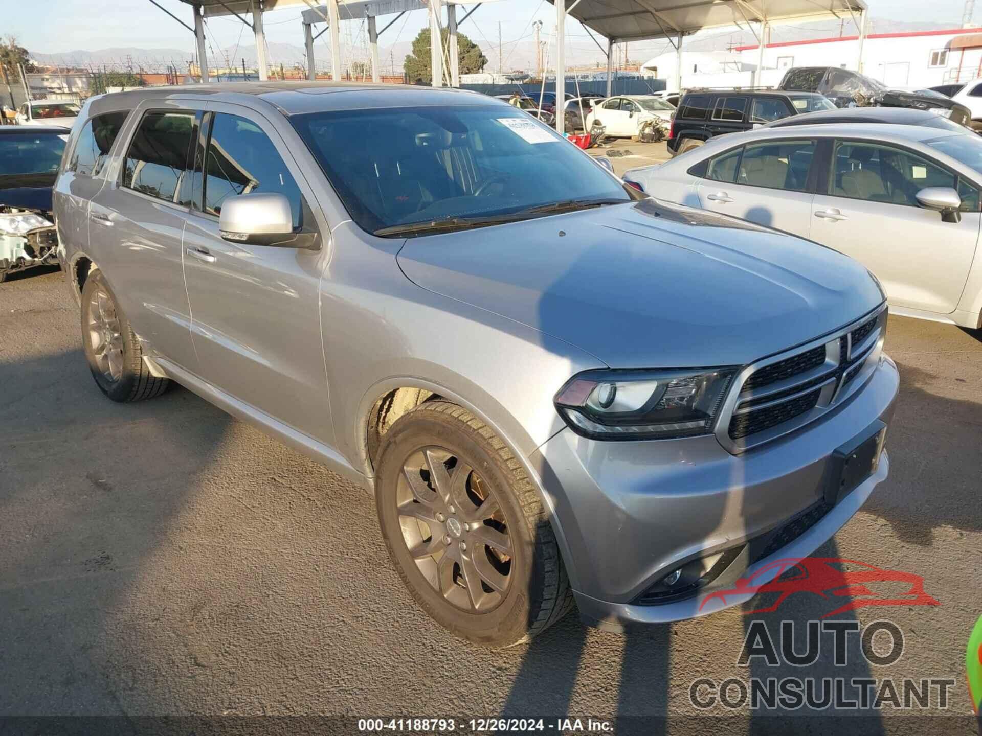 DODGE DURANGO 2017 - 1C4SDJCT2HC928704