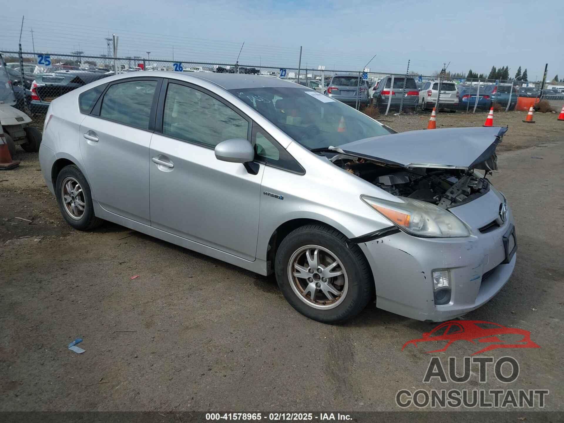 TOYOTA PRIUS 2010 - JTDKN3DU8A0066824