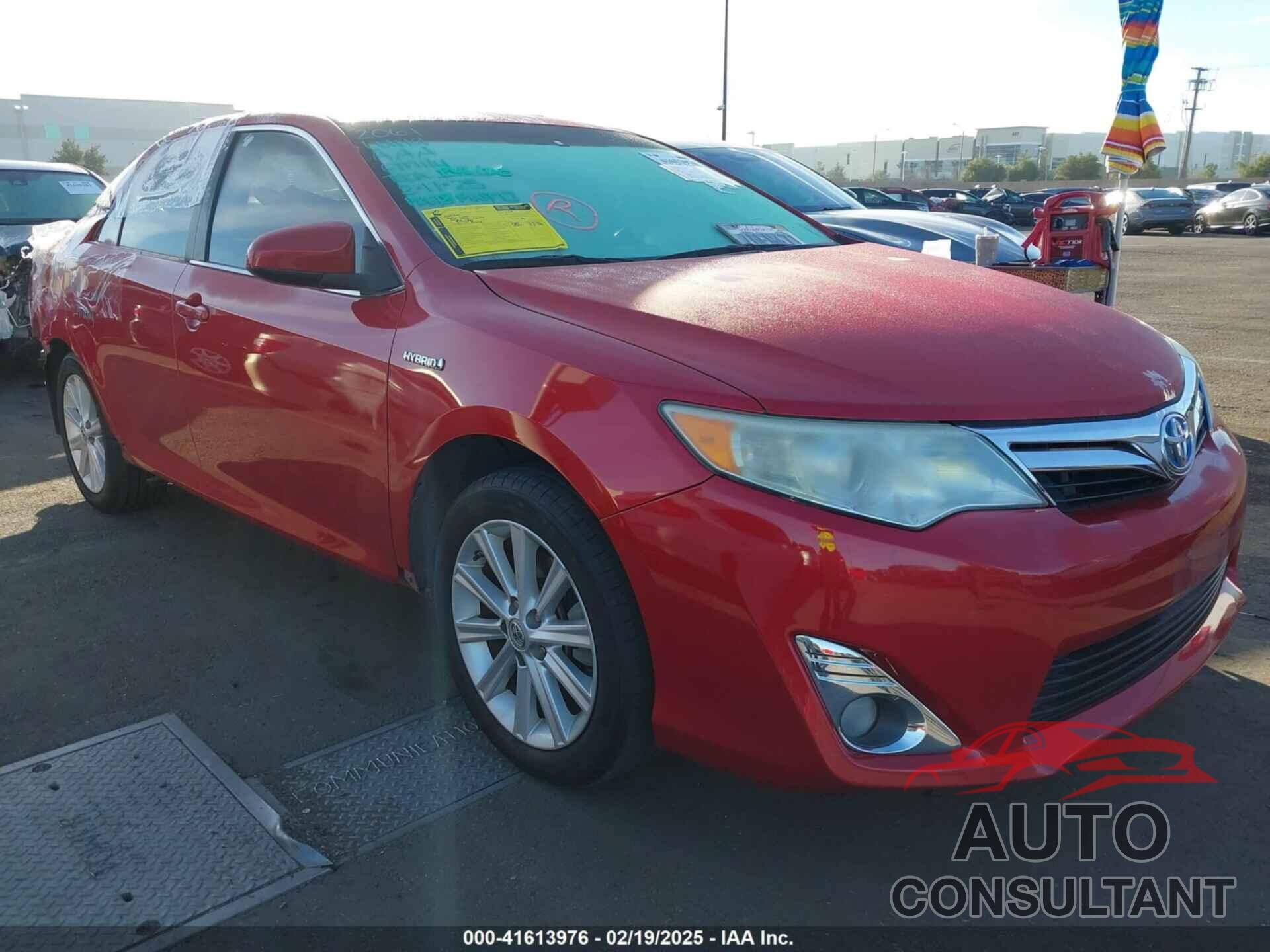 TOYOTA CAMRY HYBRID 2013 - 4T1BD1FK3DU074275