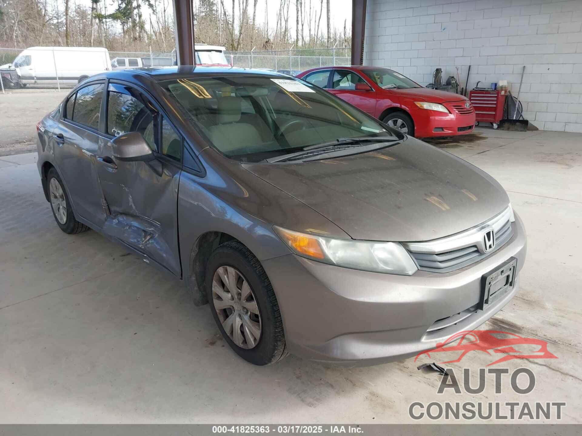 HONDA CIVIC 2012 - 2HGFB2F53CH598752