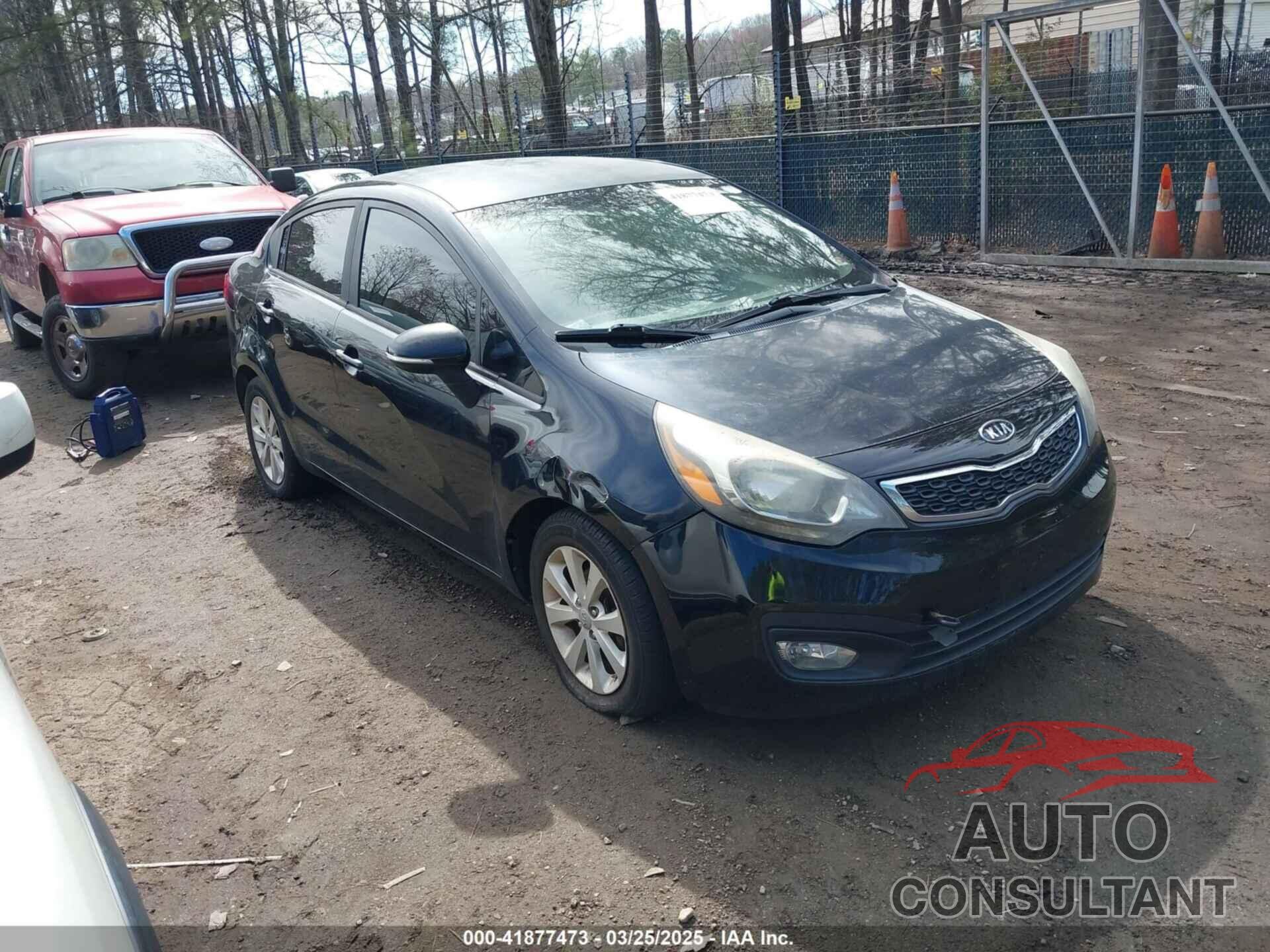 KIA RIO 2012 - KNADN4A32C6045975