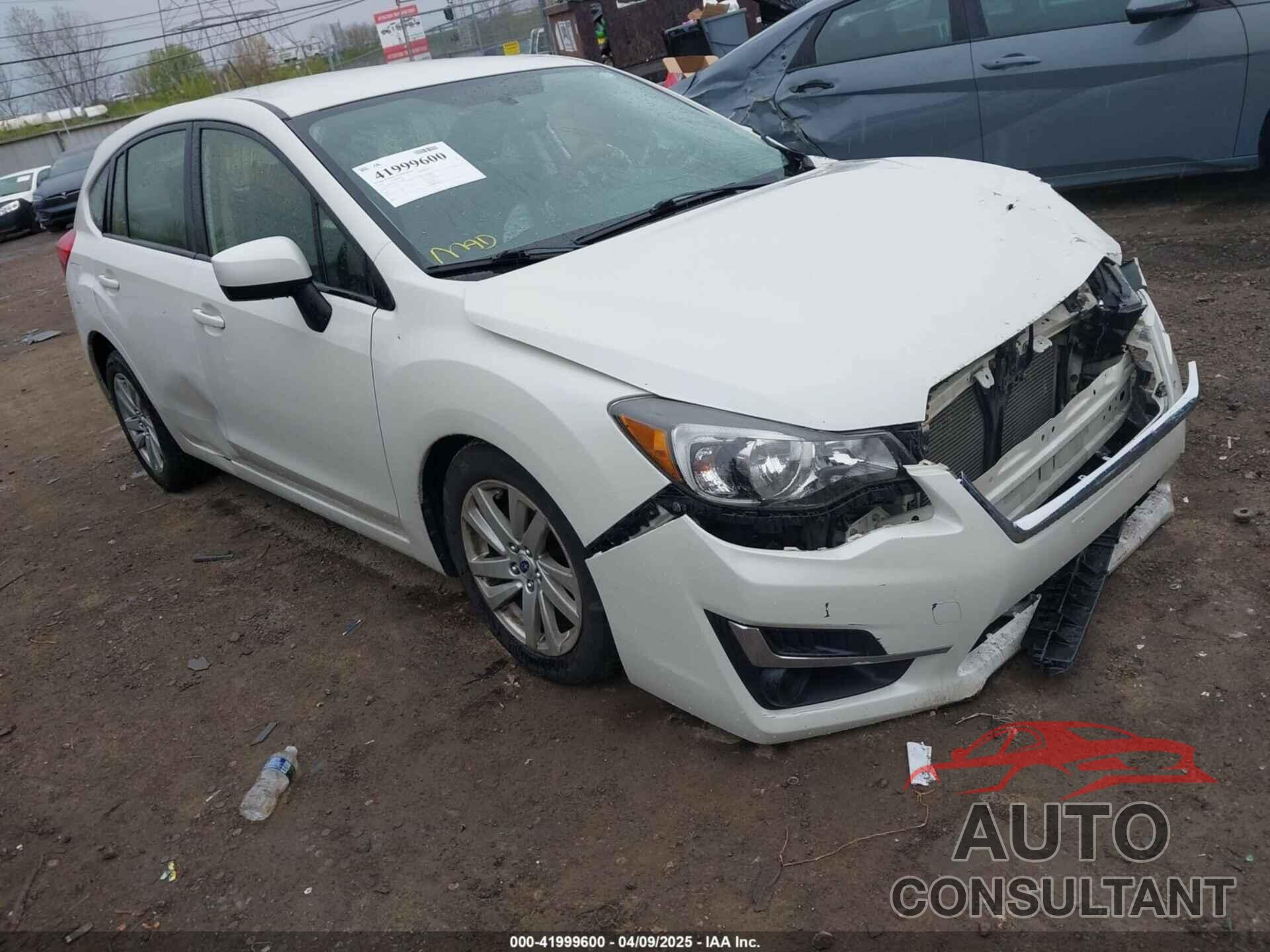SUBARU IMPREZA 2016 - JF1GPAB65G8273227