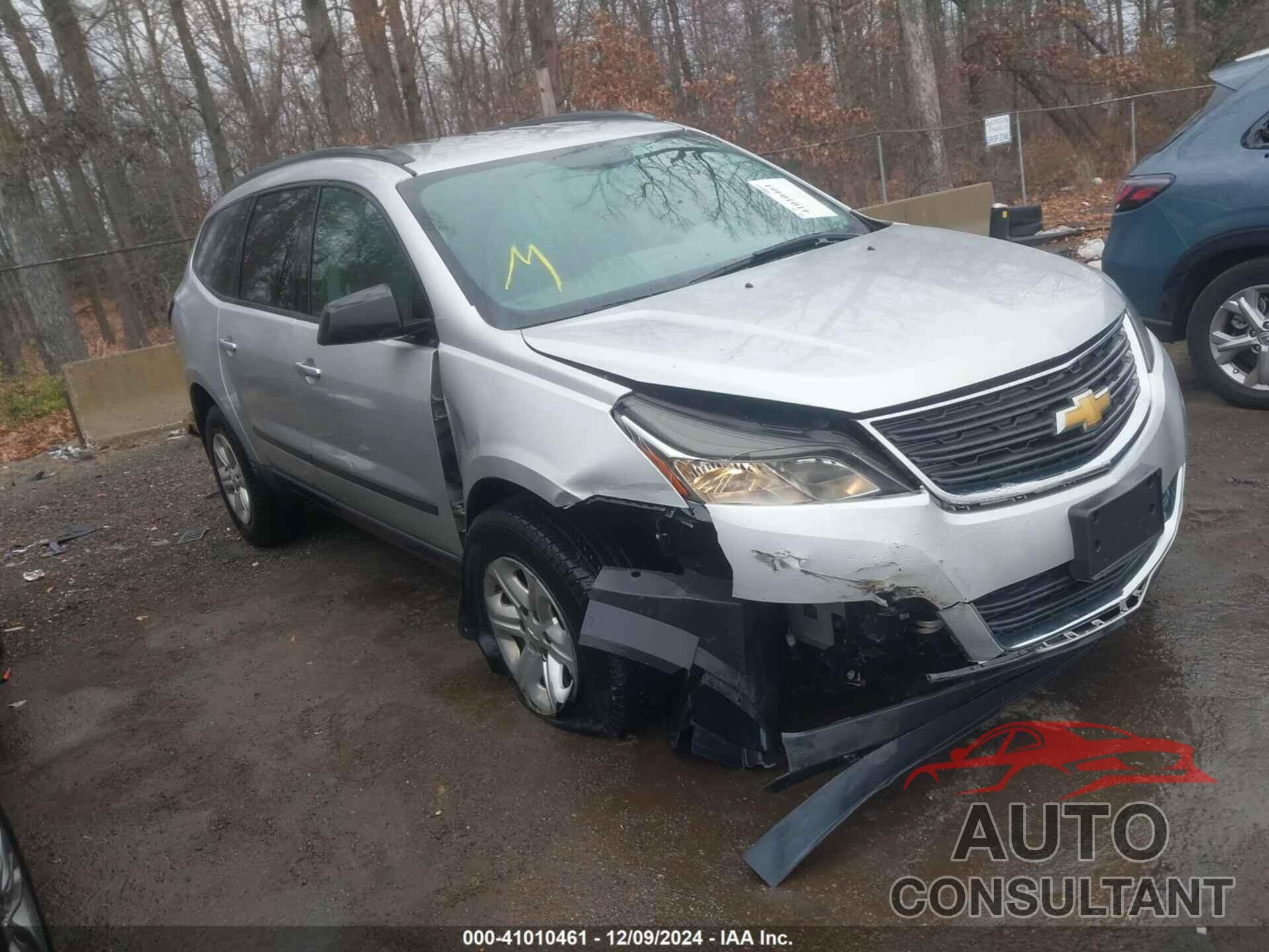 CHEVROLET TRAVERSE 2015 - 1GNKRFEDXFJ238364