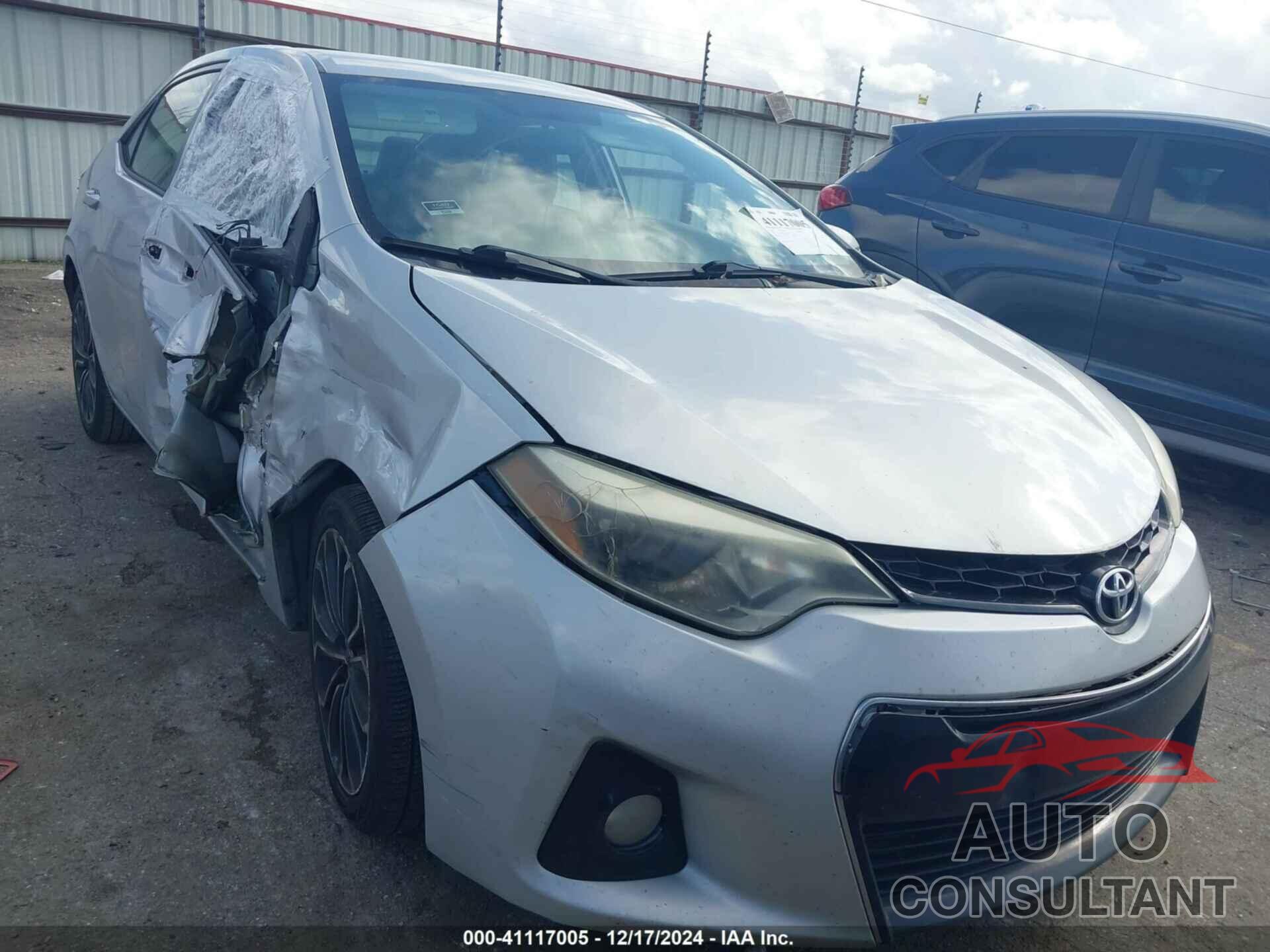 TOYOTA COROLLA 2016 - 2T1BURHE8GC709700