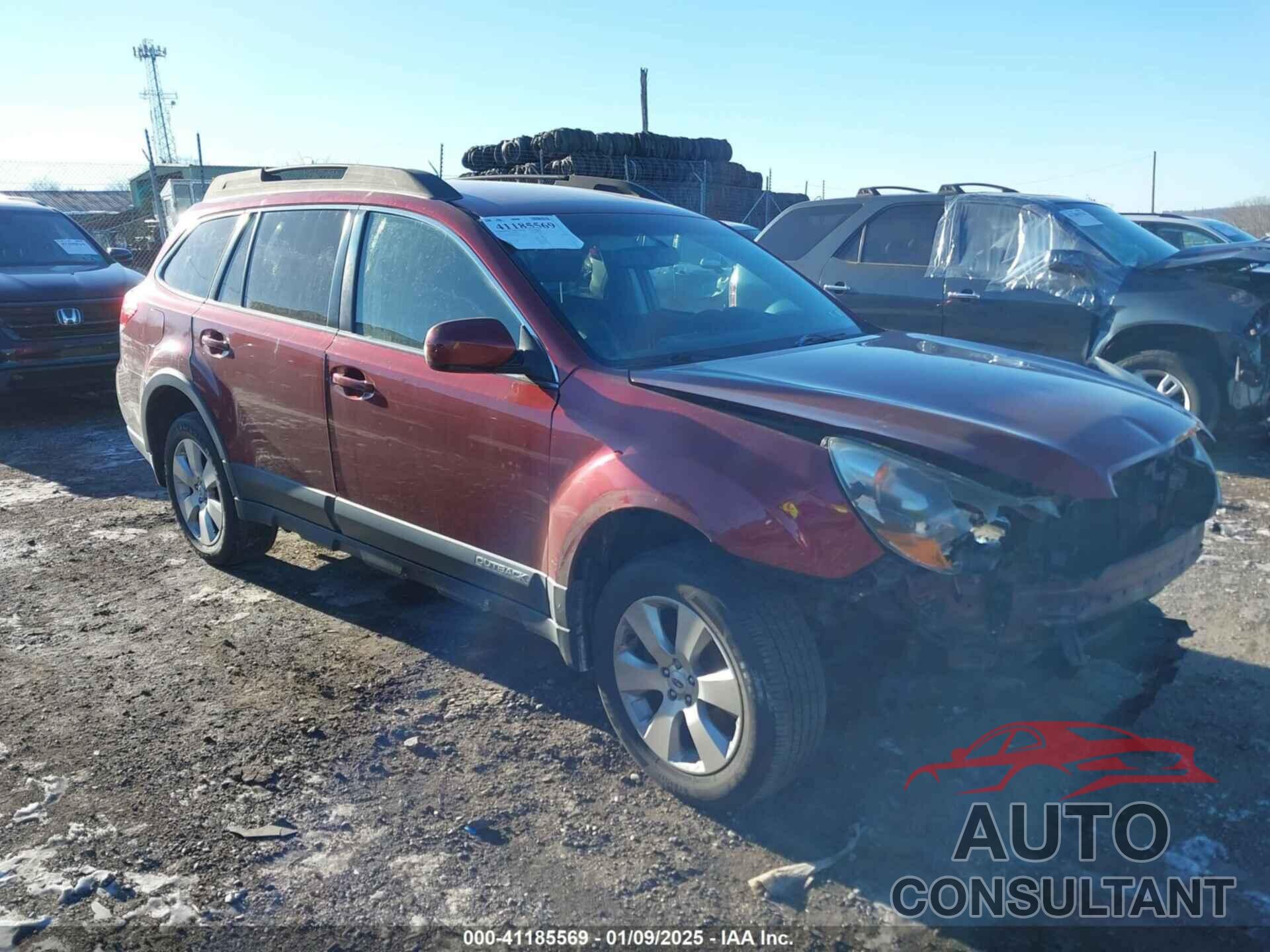 SUBARU OUTBACK 2012 - 4S4BRDJC8C2302087