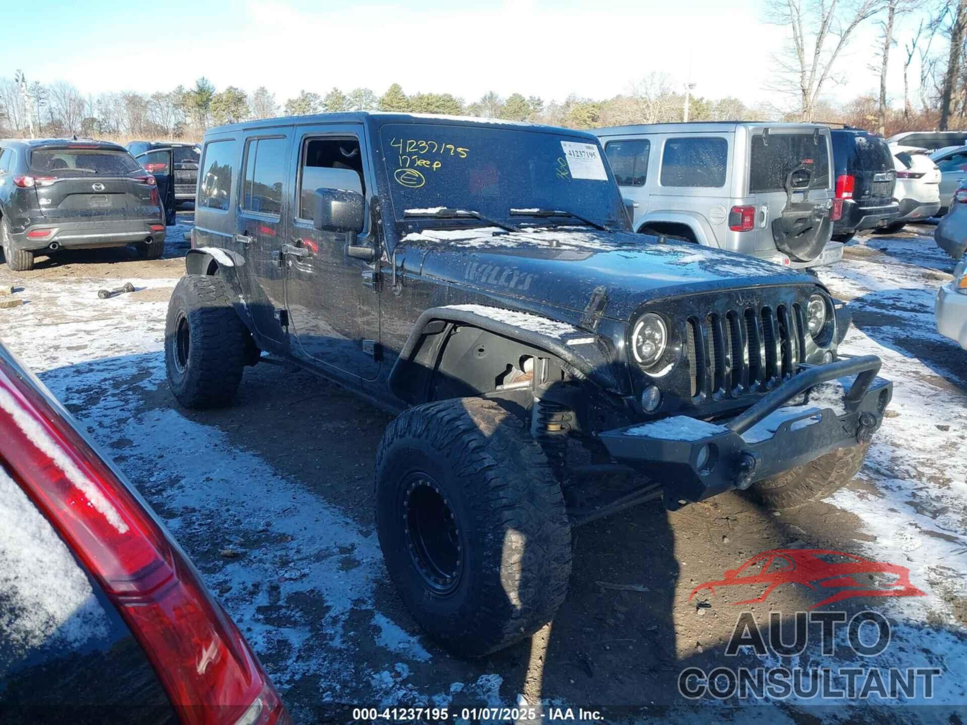 JEEP WRANGLER UNLIMITED 2017 - 1C4BJWDG3HL596764