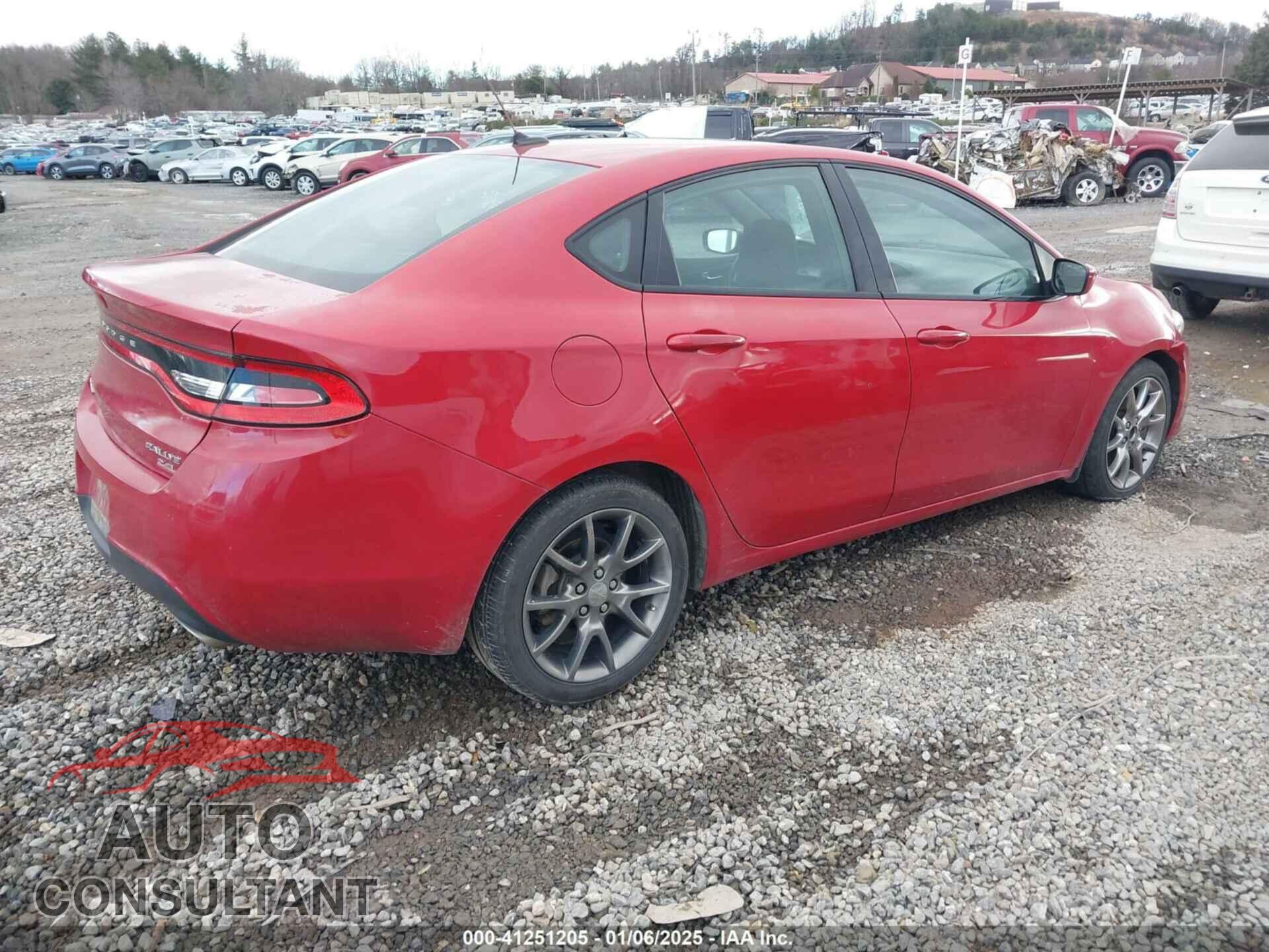 DODGE DART 2014 - 1C3CDFBB5ED738321