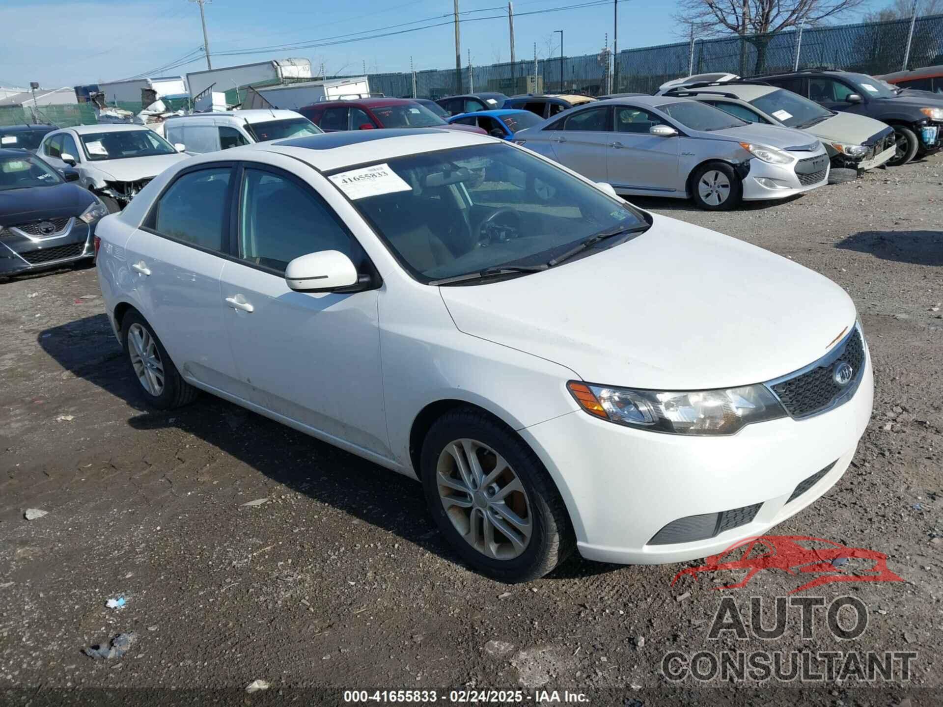 KIA FORTE 2012 - KNAFU4A21C5531587