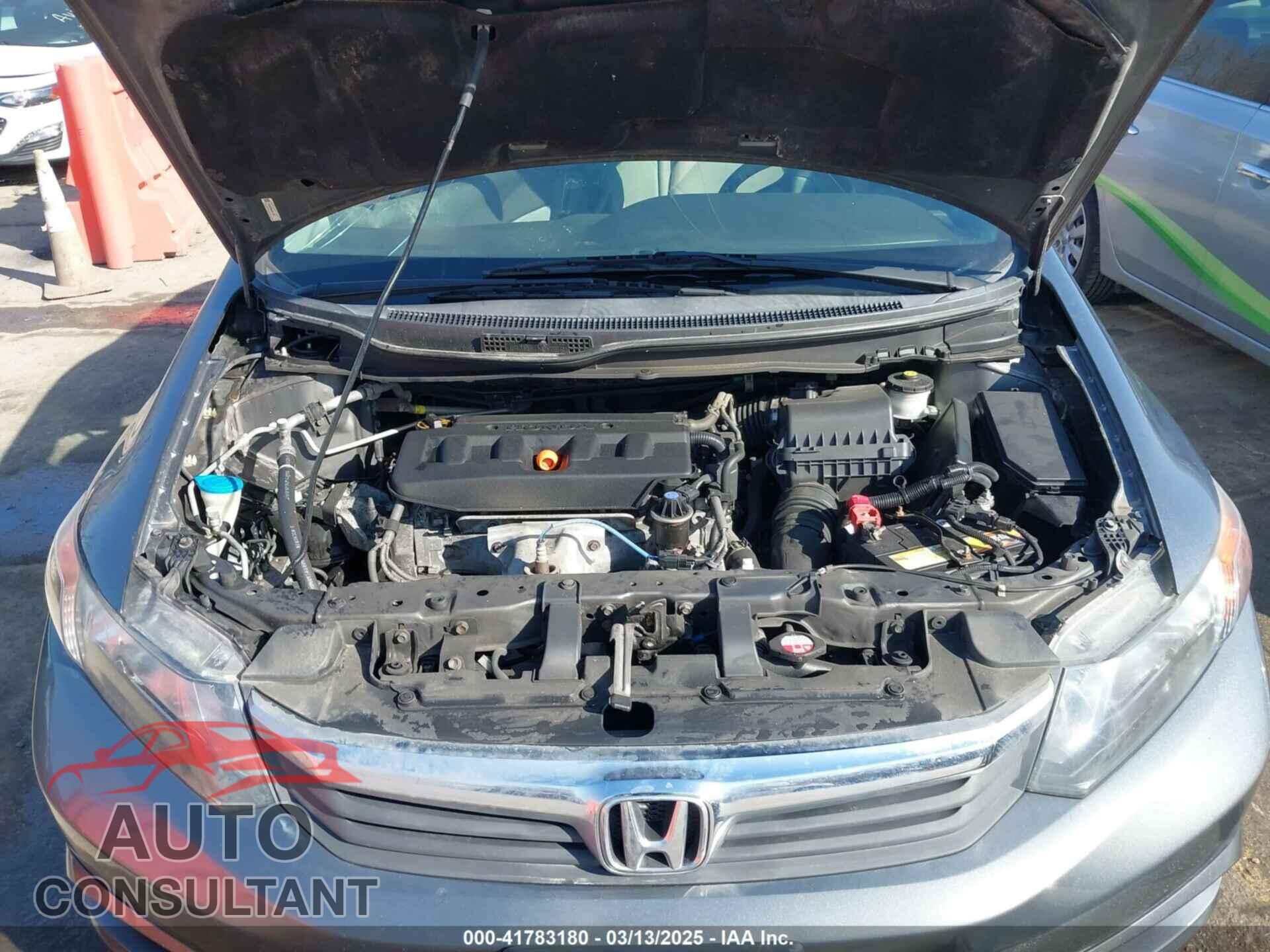 HONDA CIVIC 2012 - 19XFB2F88CE017444