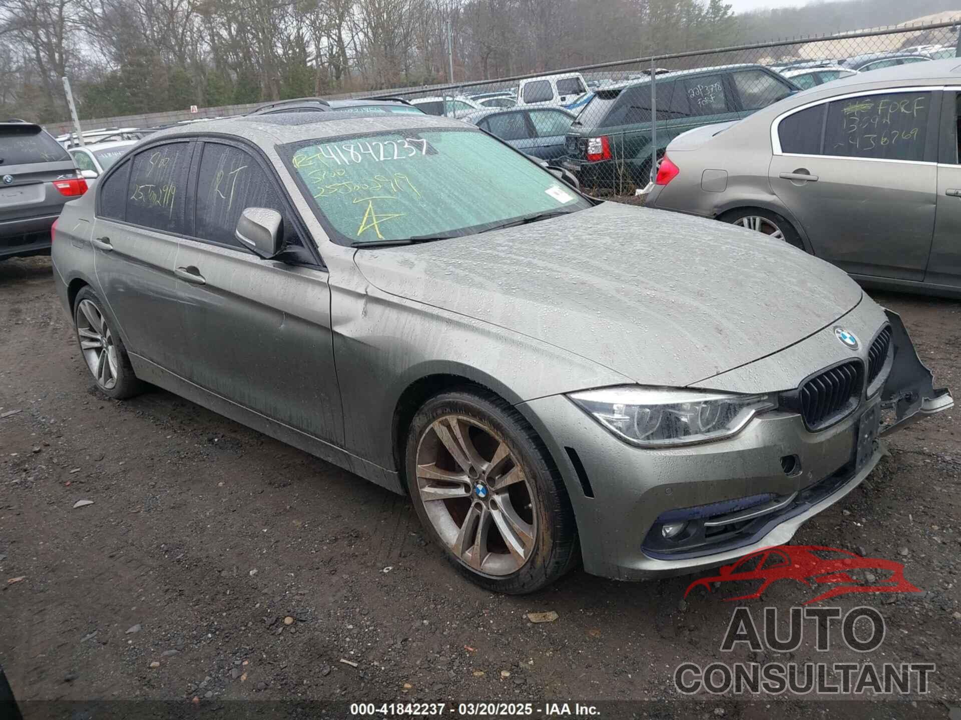 BMW 328I 2016 - WBA8E3G57GNT26539