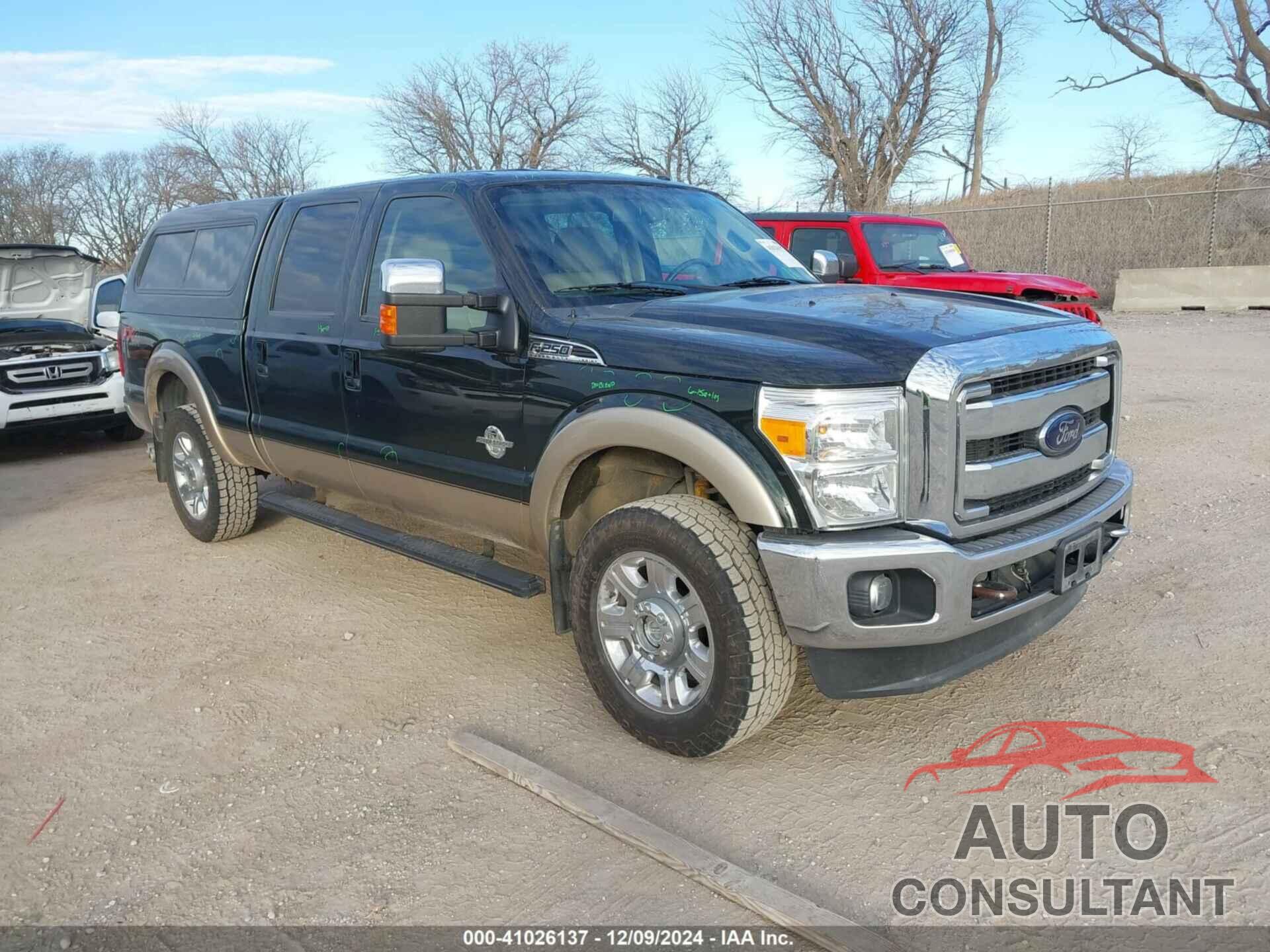 FORD F-250 2012 - 1FT7W2BTXCEB73774