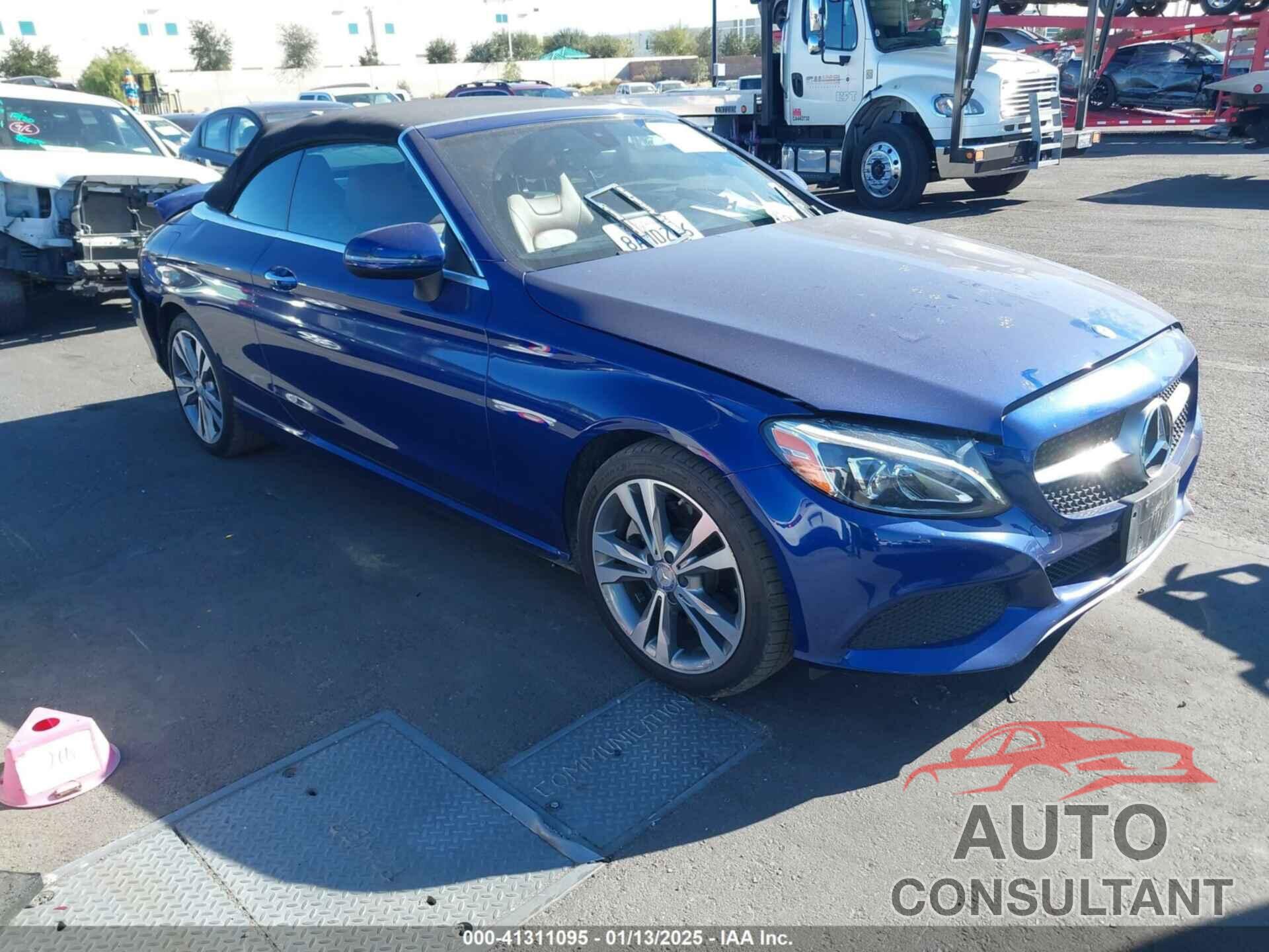 MERCEDES-BENZ C-CLASS 2017 - WDDWK4JBXHF498878