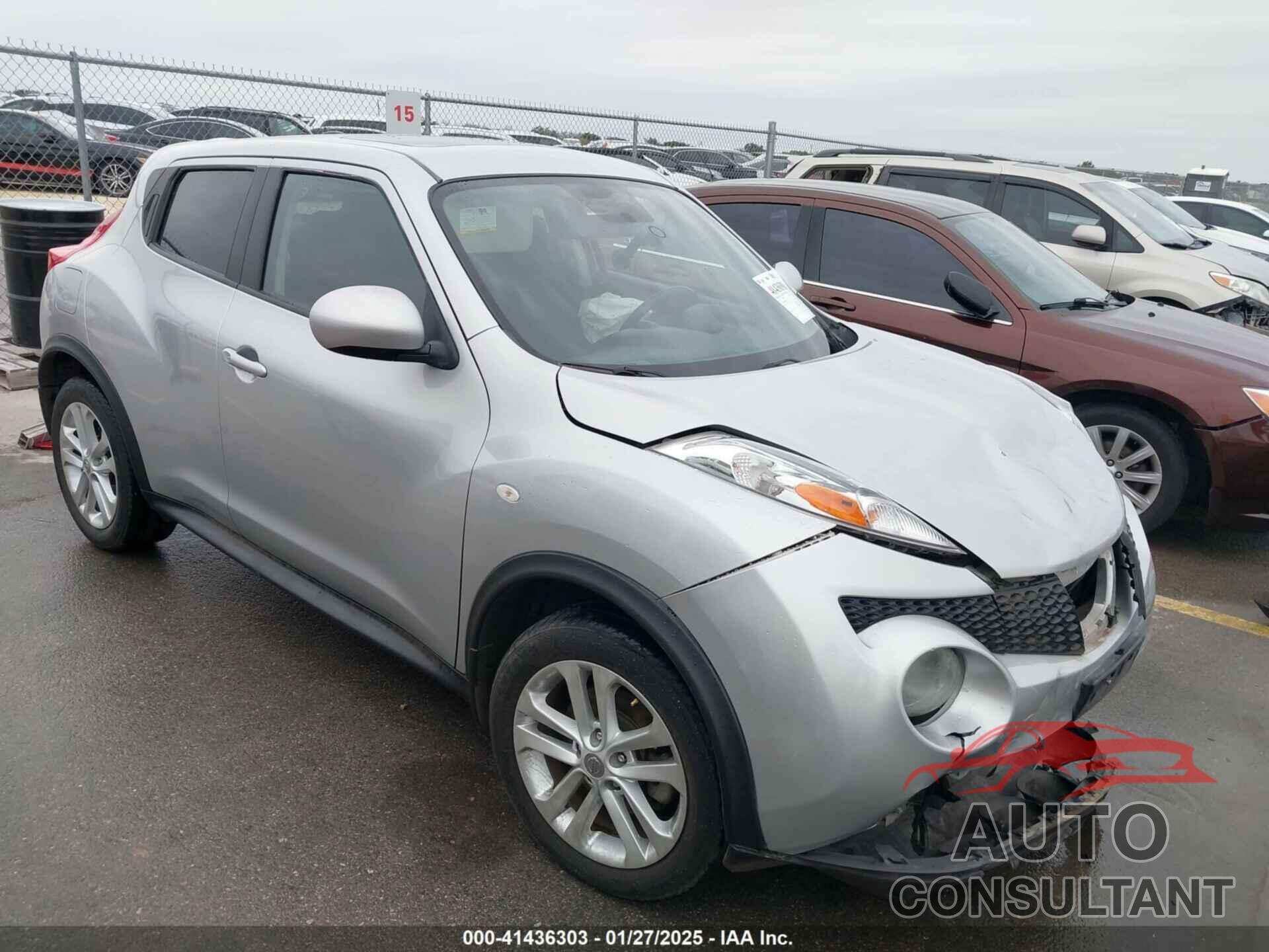 NISSAN JUKE 2013 - JN8AF5MR7DT224111