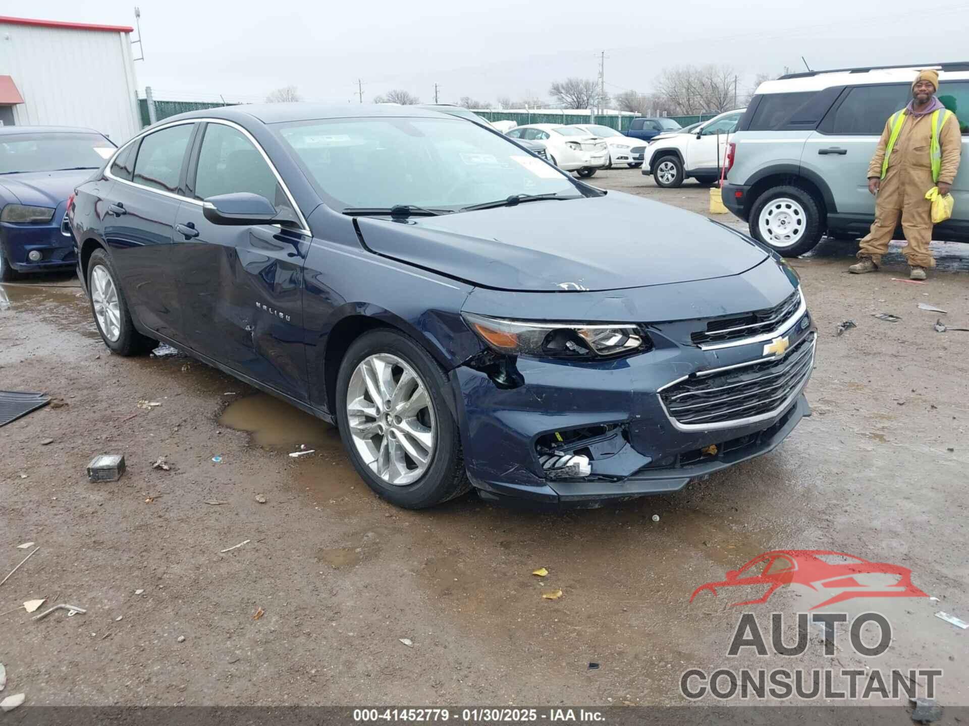 CHEVROLET MALIBU 2016 - 1G1ZE5ST9GF336937