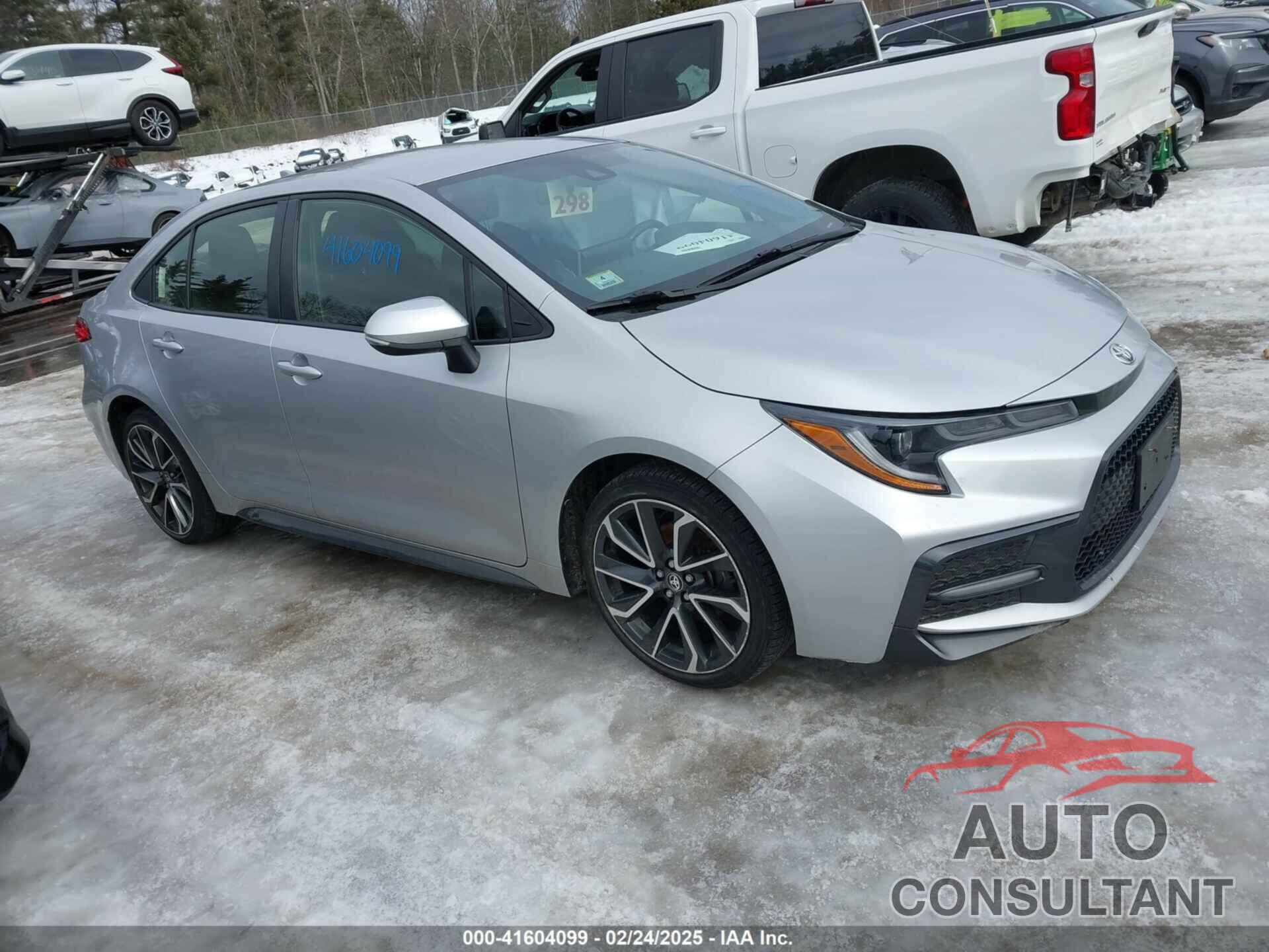 TOYOTA COROLLA 2021 - JTDS4MCE3MJ074573