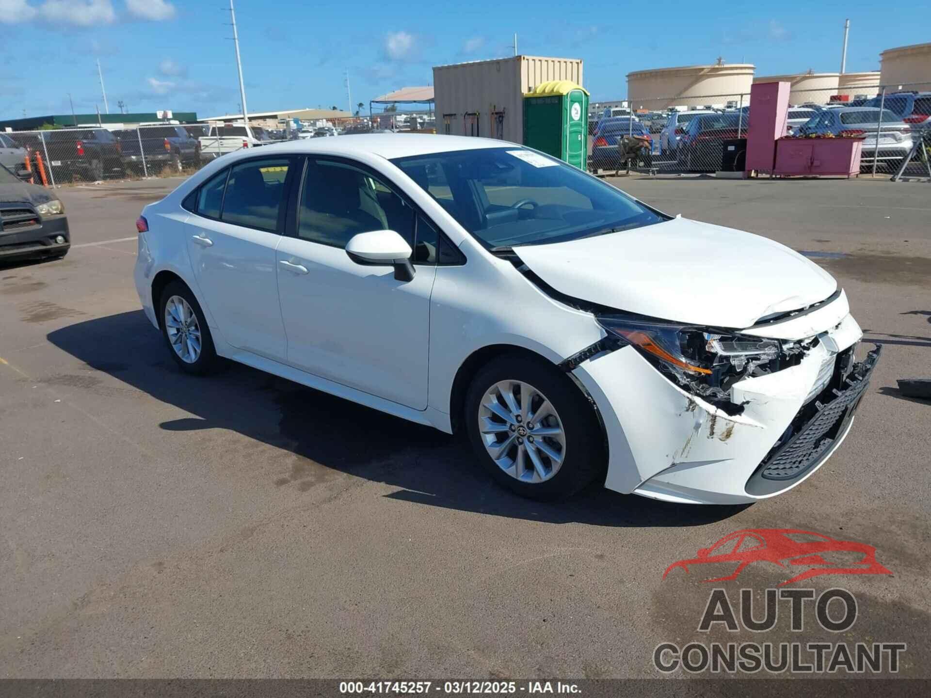 TOYOTA COROLLA 2022 - JTDVPMAE0N3022606