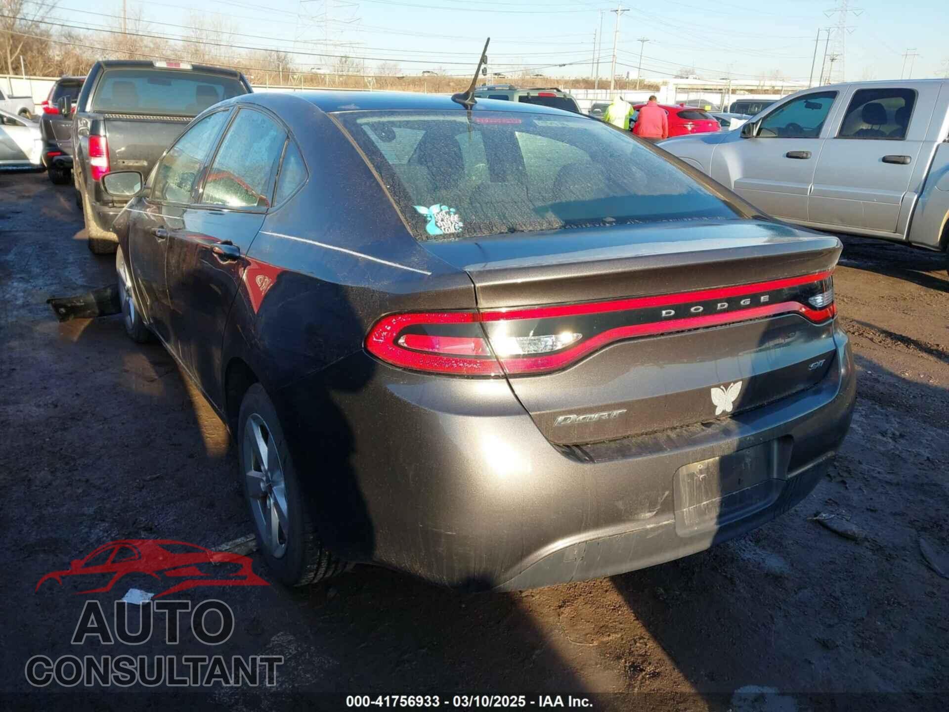 DODGE DART 2016 - 1C3CDFBB4GD593484