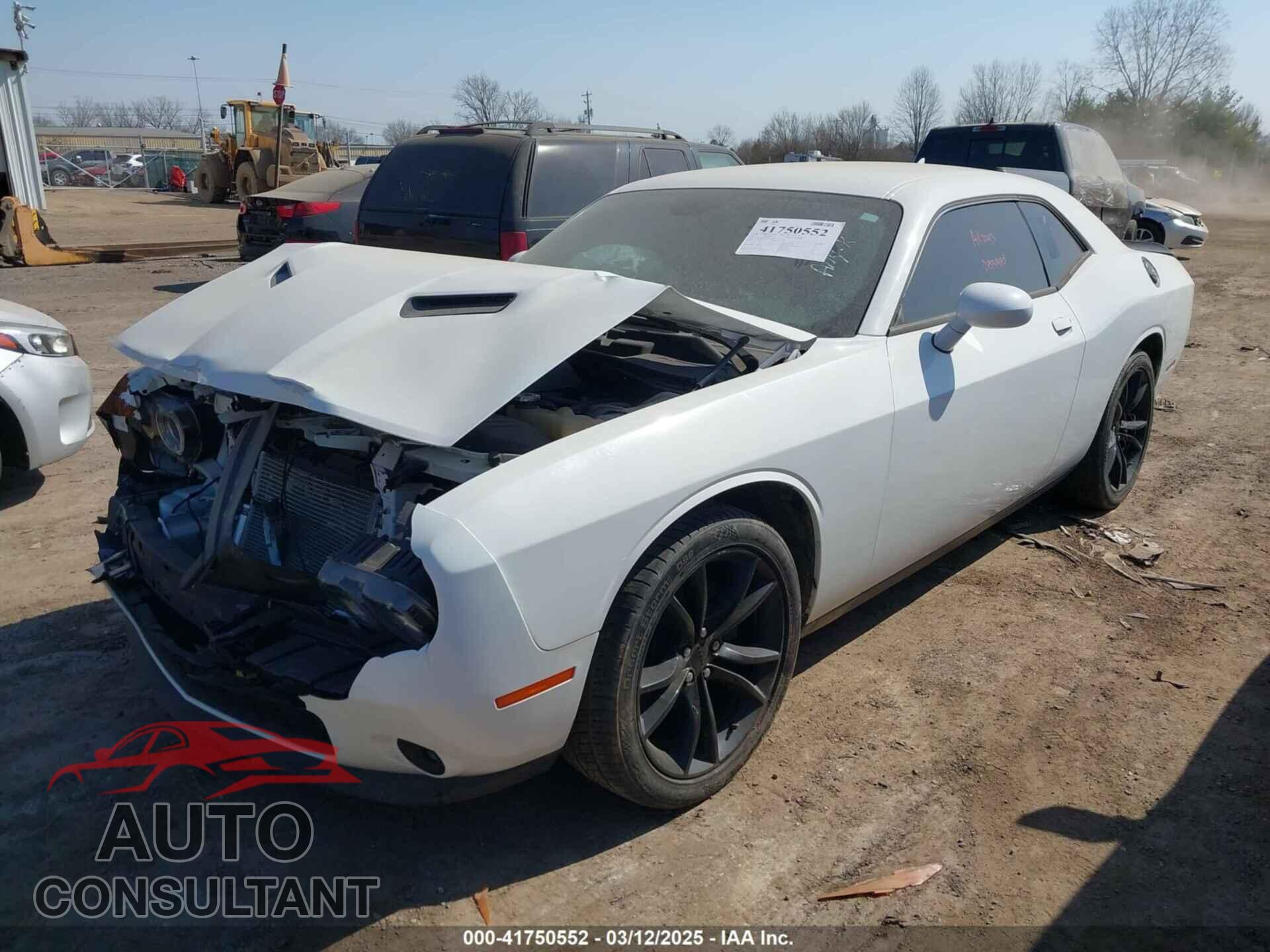 DODGE CHALLENGER 2016 - 2C3CDZAG3GH323308