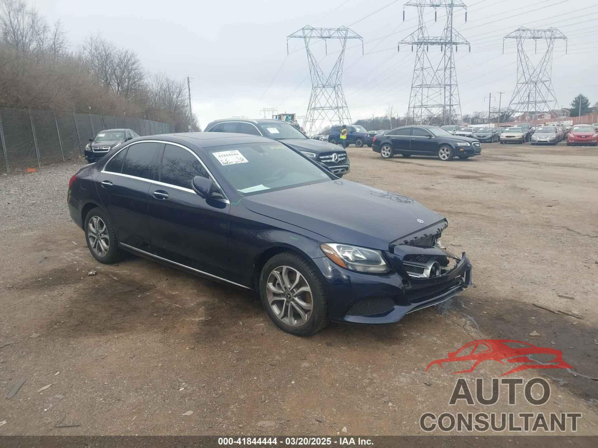 MERCEDES-BENZ C 300 2018 - 55SWF4KB3JU246606