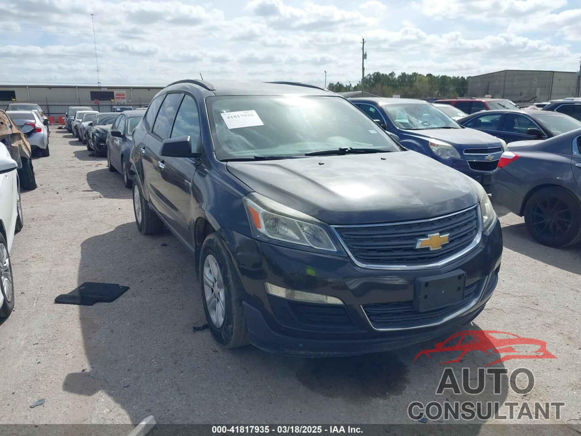 CHEVROLET TRAVERSE 2013 - 1GNKRFED6DJ203446