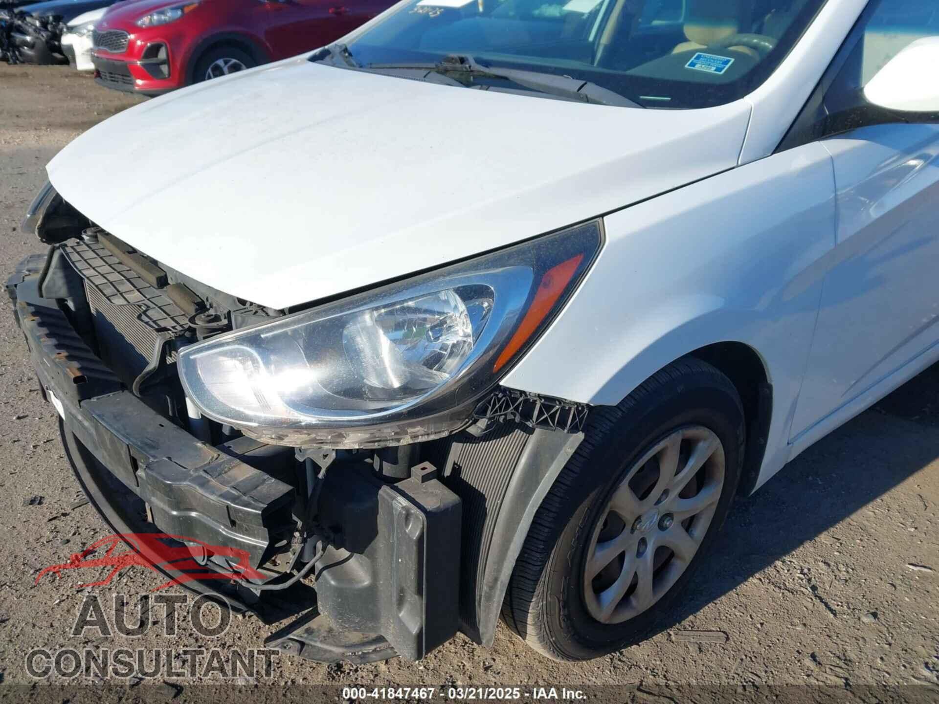 HYUNDAI ACCENT 2014 - KMHCT4AE3EU674936