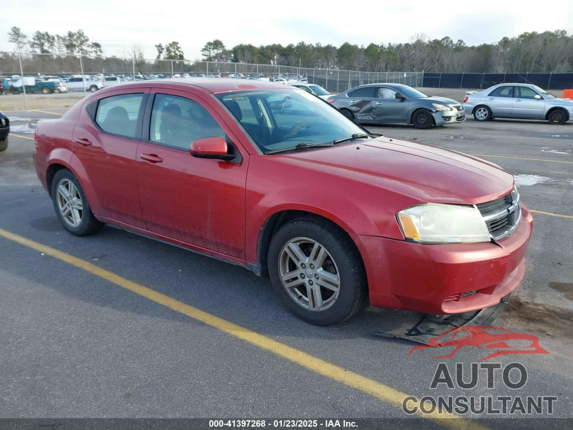 DODGE AVENGER 2010 - 1B3CC1FB7AN196317