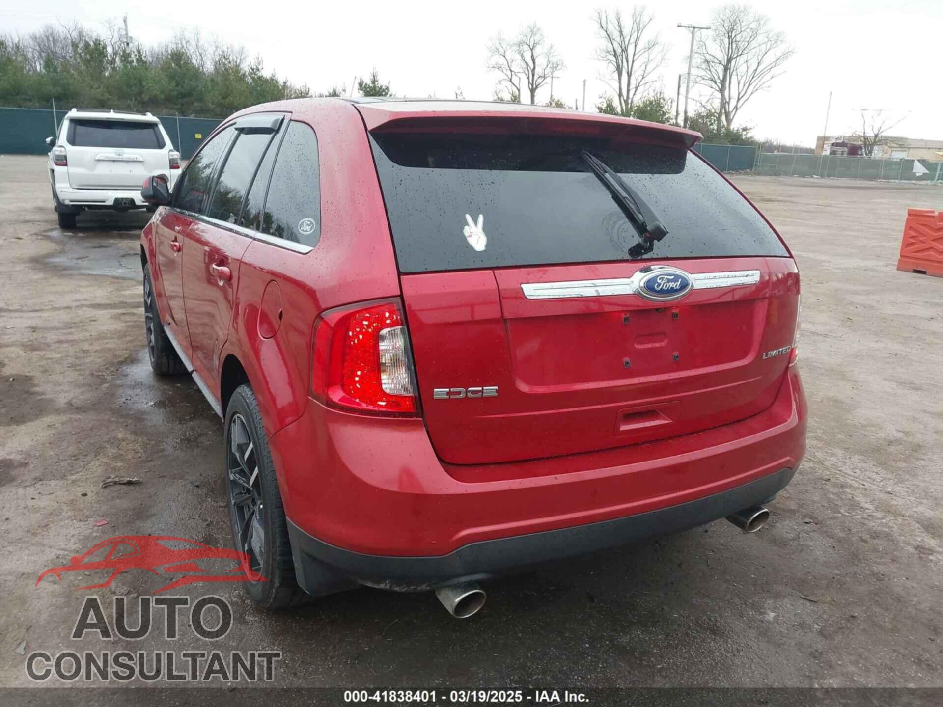 FORD EDGE 2011 - 2FMDK3KC4BBB20756