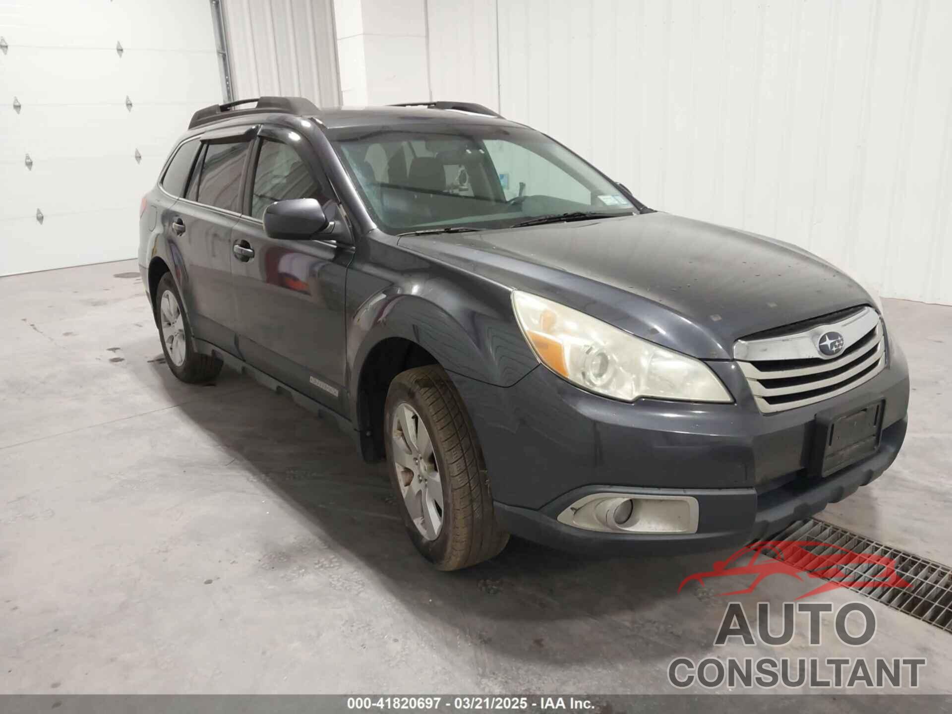 SUBARU OUTBACK 2011 - 4S4BRBCC7B3421419