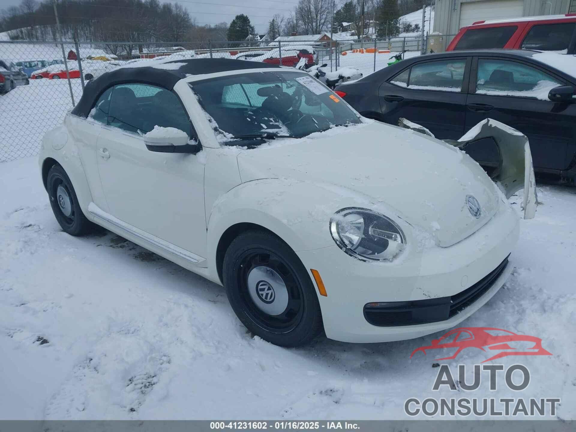 VOLKSWAGEN BEETLE 2013 - 3VW5P7AT2DM823807