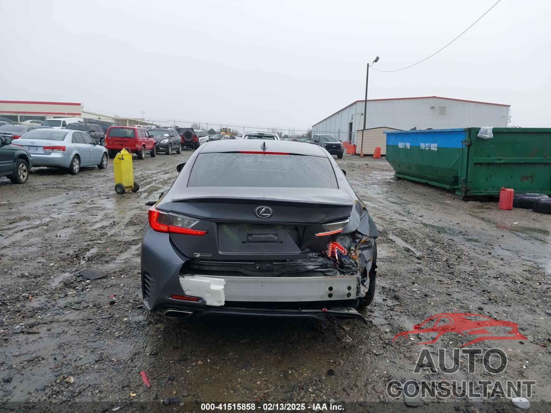 LEXUS RC 350 2015 - JTHHE5BCXF5009677