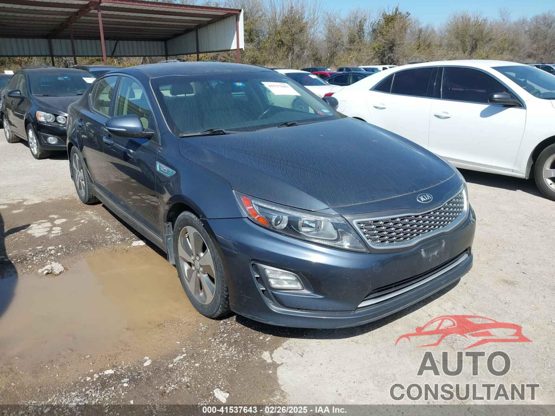 KIA OPTIMA HYBRID 2014 - KNAGN4AD5E5067547