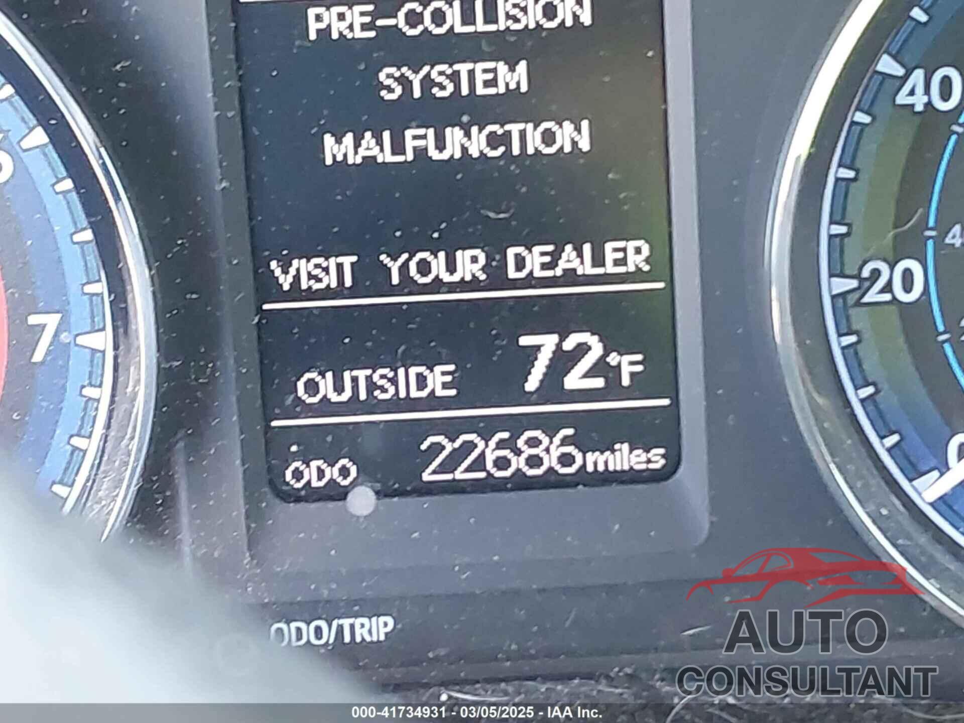 TOYOTA COROLLA 2019 - 5YFBURHE0KP912699