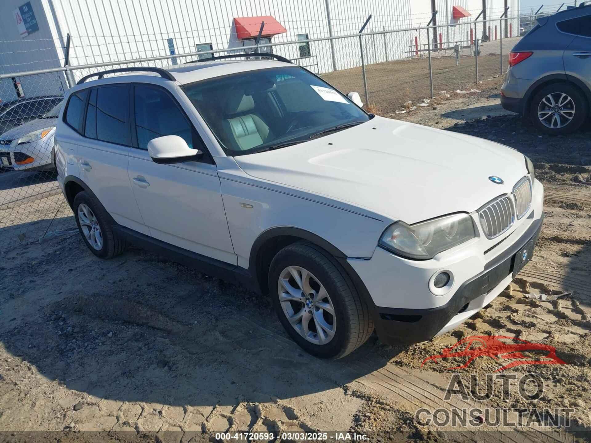 BMW X3 2010 - WBXPC9C41AWJ35191