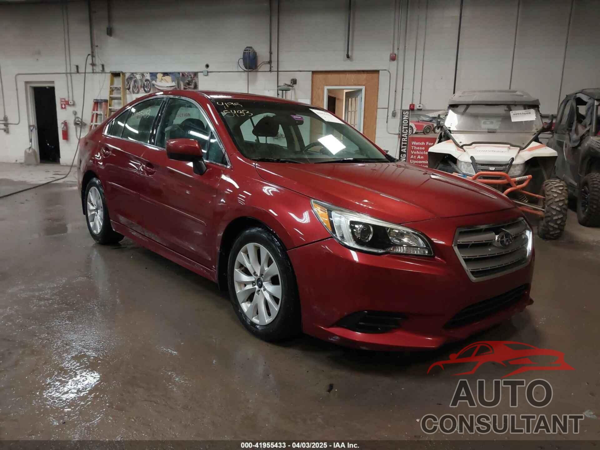 SUBARU LEGACY 2016 - 4S3BNAC62G3040511