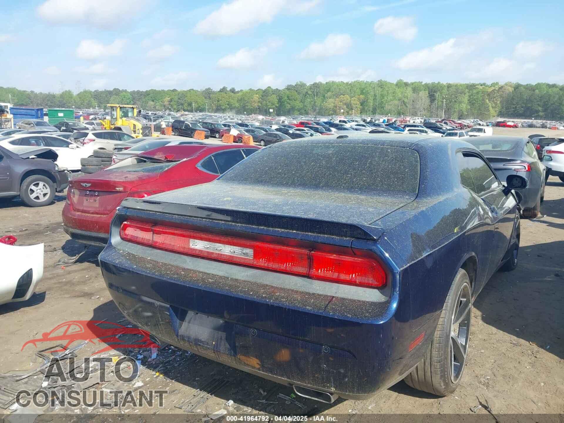 DODGE CHALLENGER 2013 - 2C3CDYAG2DH587643