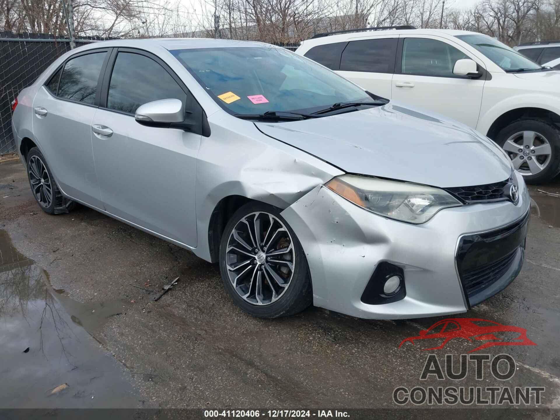 TOYOTA COROLLA 2014 - 5YFBURHE7EP161671