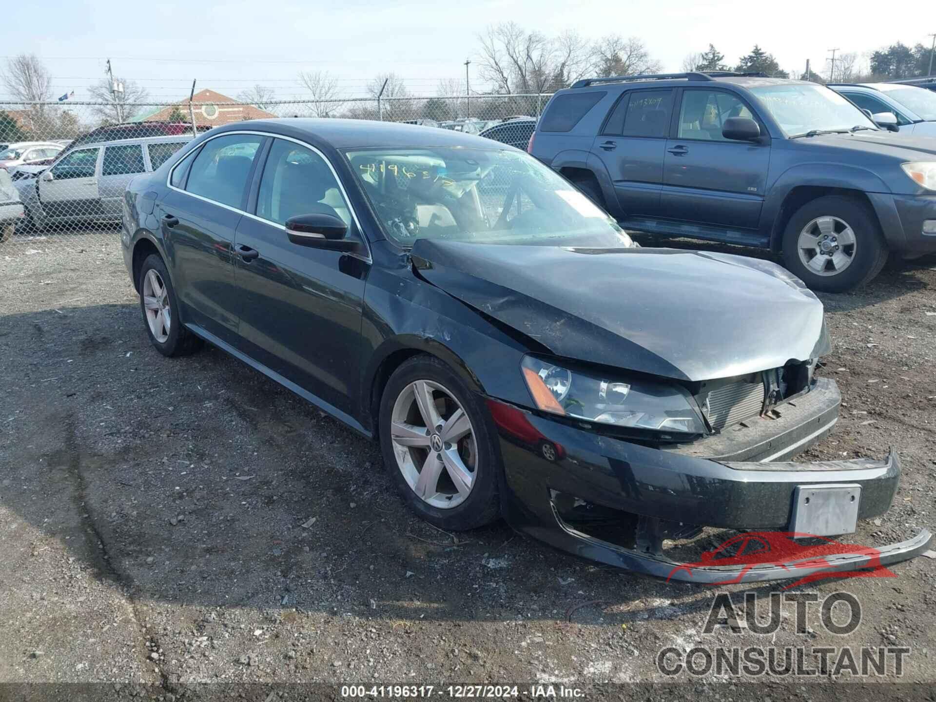 VOLKSWAGEN PASSAT 2013 - 1VWBP7A3XDC051934