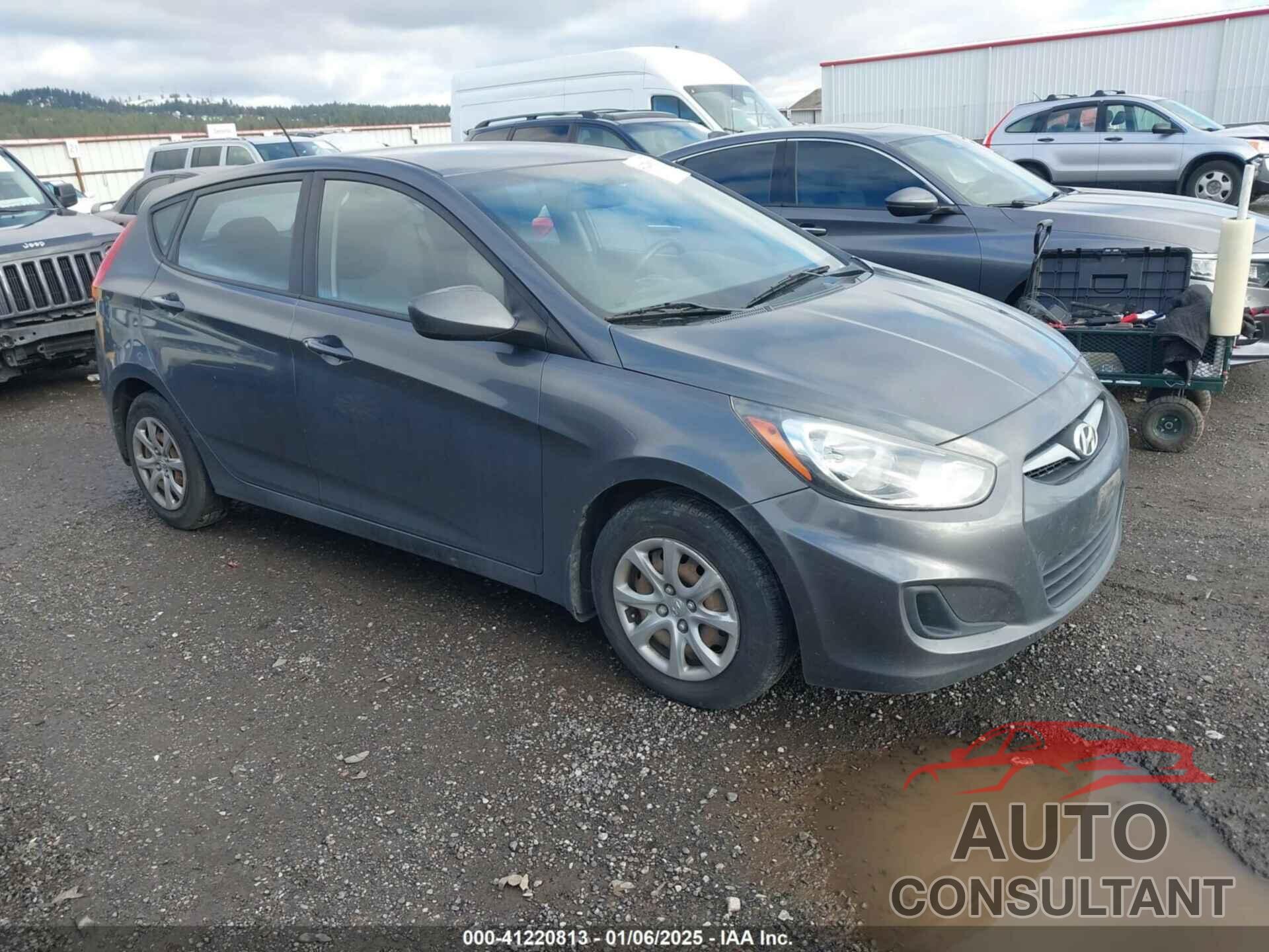 HYUNDAI ACCENT 2012 - KMHCT5AE6CU037901