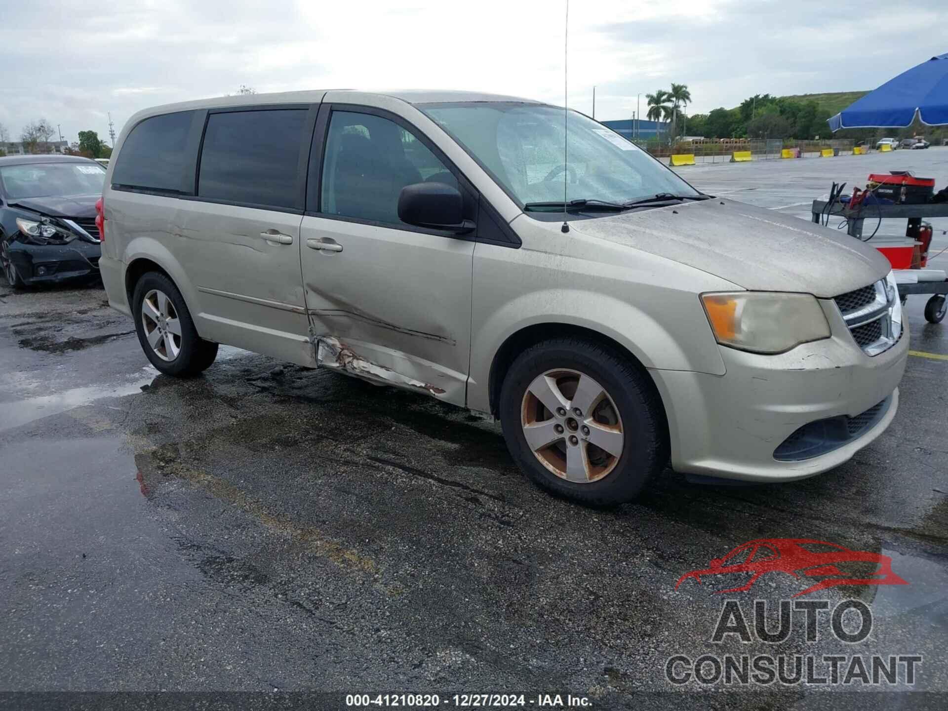 DODGE GRAND CARAVAN 2013 - 2C4RDGBG9DR723548
