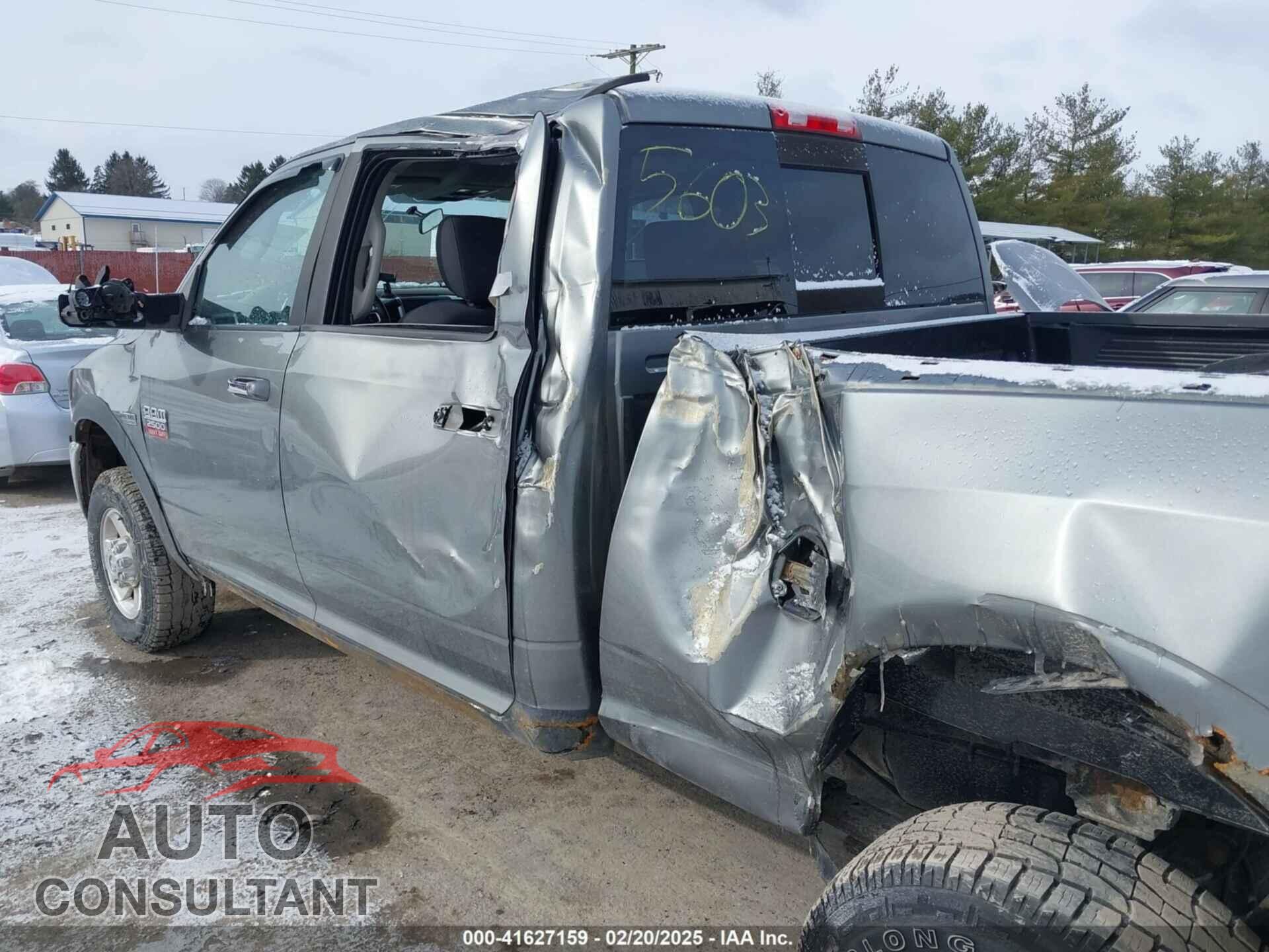 DODGE RAM 2500 2010 - 3D7TT2CT6AG145603