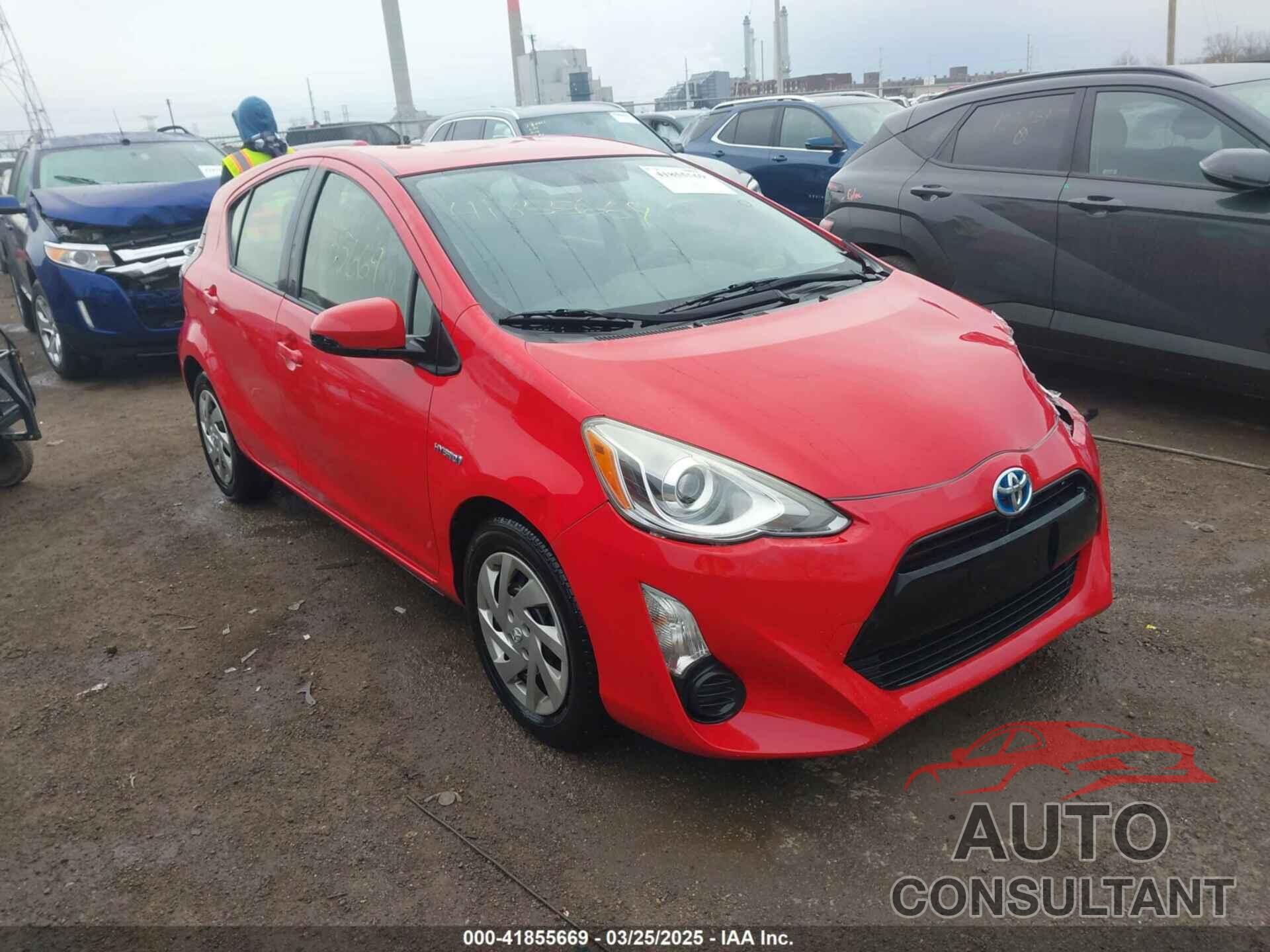 TOYOTA PRIUS C 2015 - JTDKDTB34F1094294