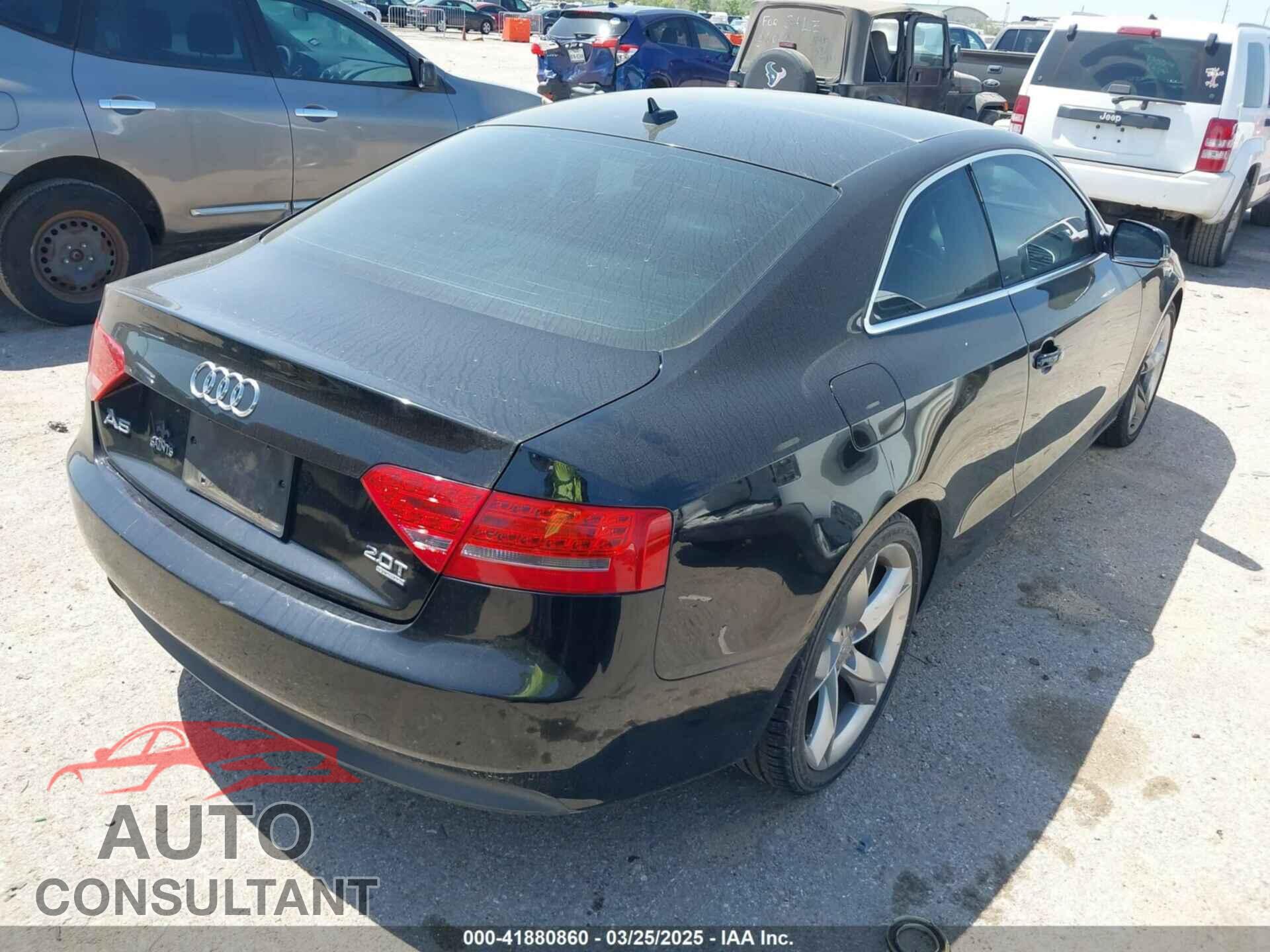 AUDI A5 2012 - WAULFAFR9CA016281