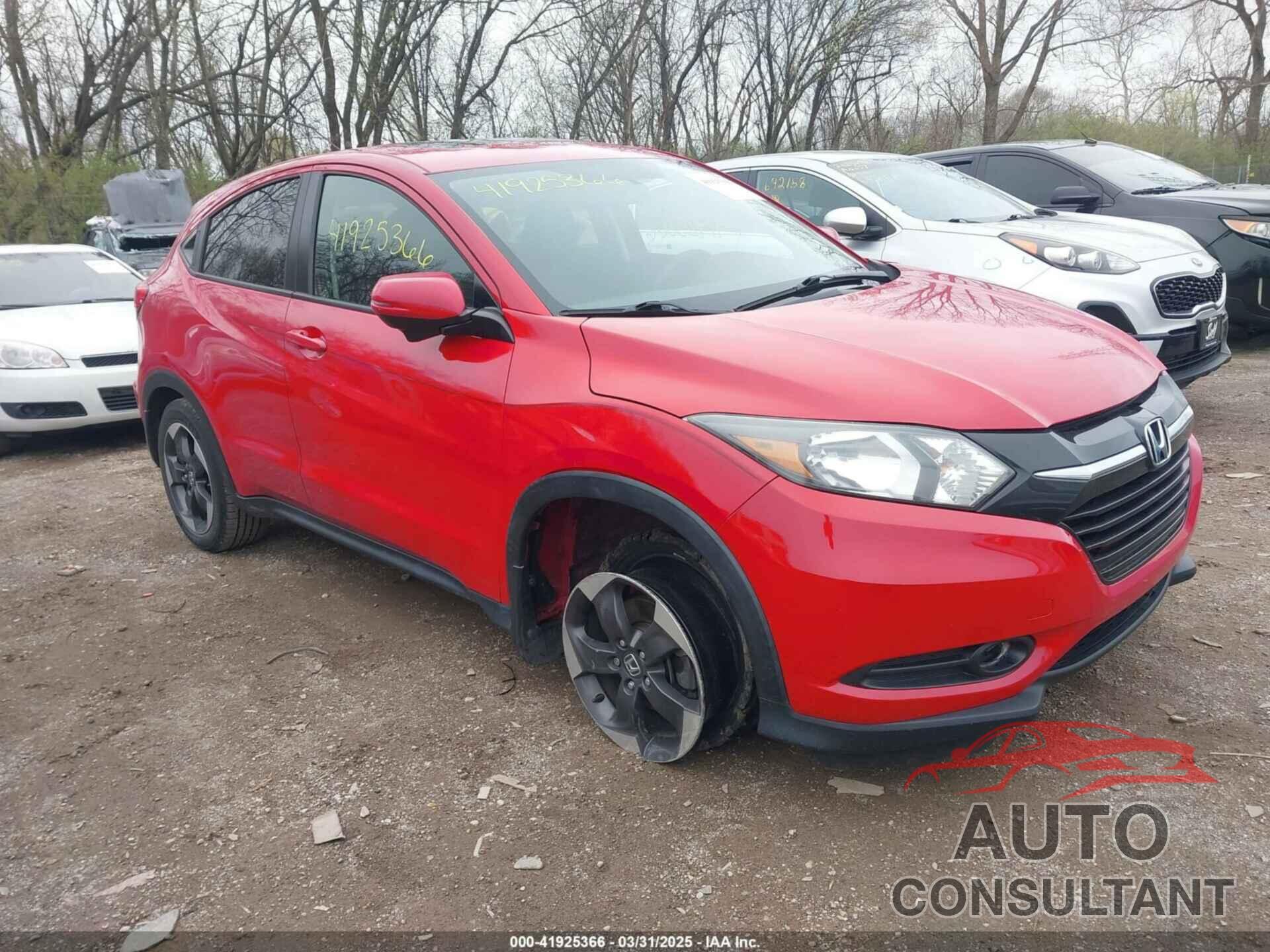 HONDA HR-V 2018 - 3CZRU6H59JG711461