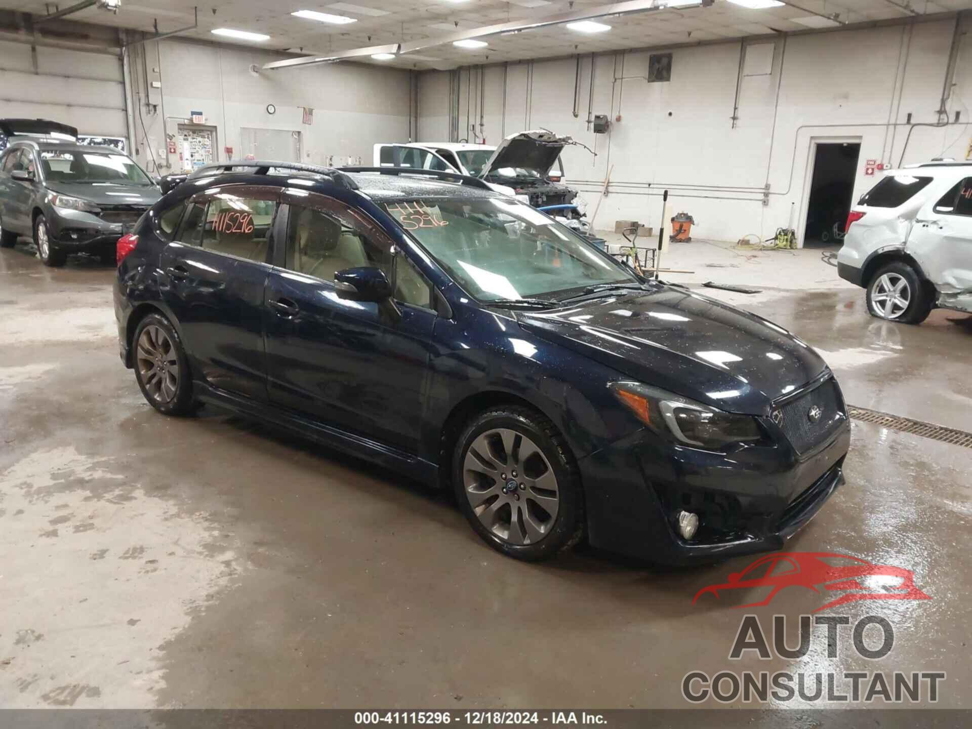SUBARU IMPREZA 2015 - JF1GPAT63FH205876